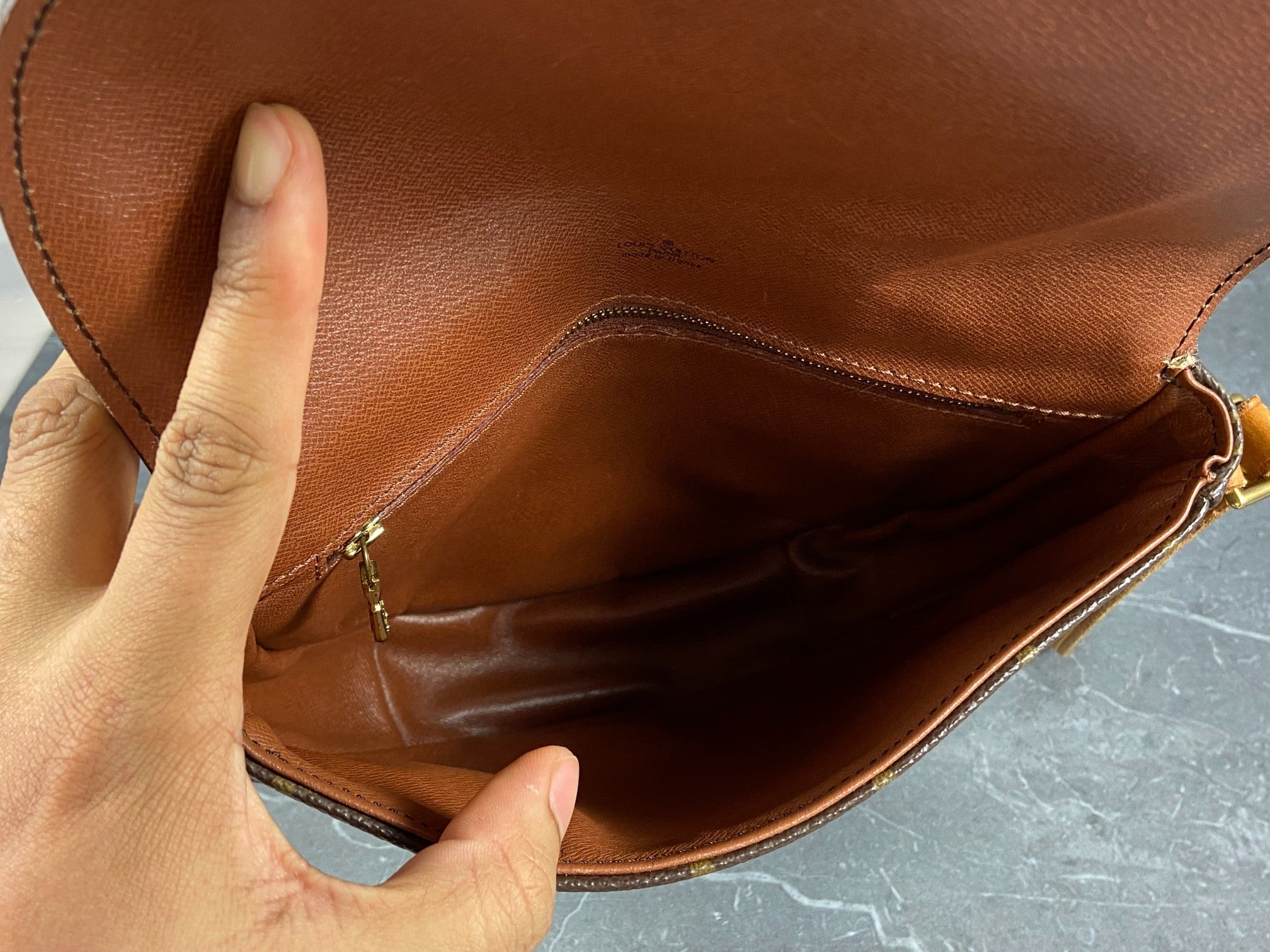 Louis Vuitton Chantilly MM Shoulder Bag Monogram Canvas