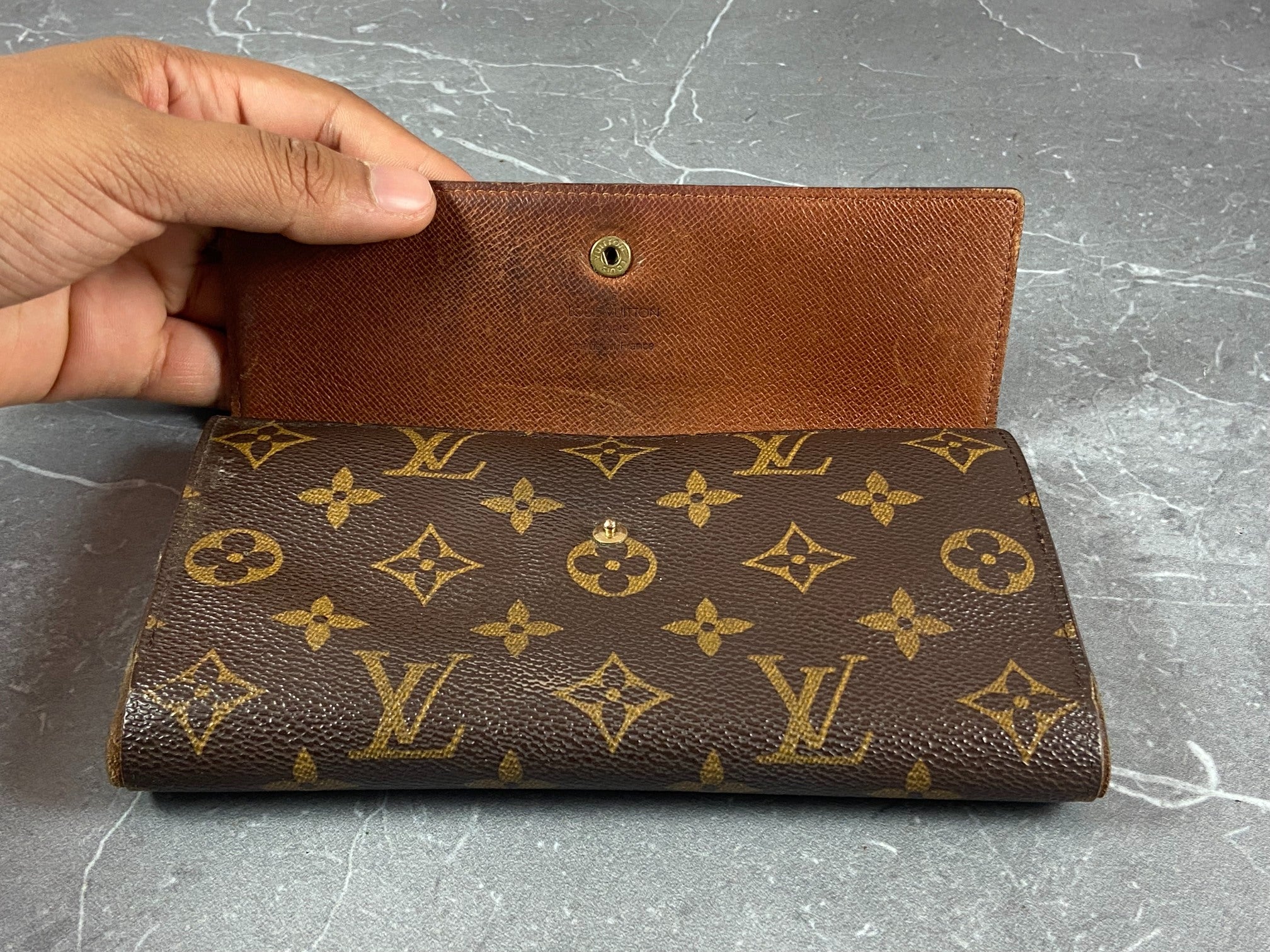 Louis Vuitton Porte Tresor International Wallet Monogram Canvas