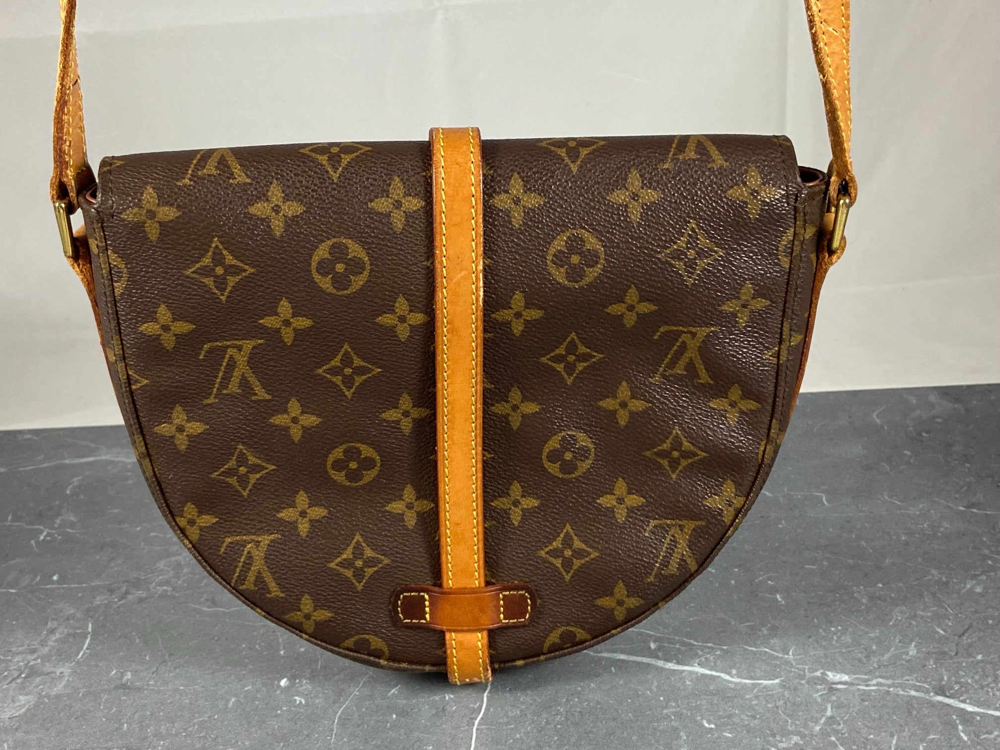 Louis Vuitton Chantilly MM Shoulder Bag Monogram Canvas