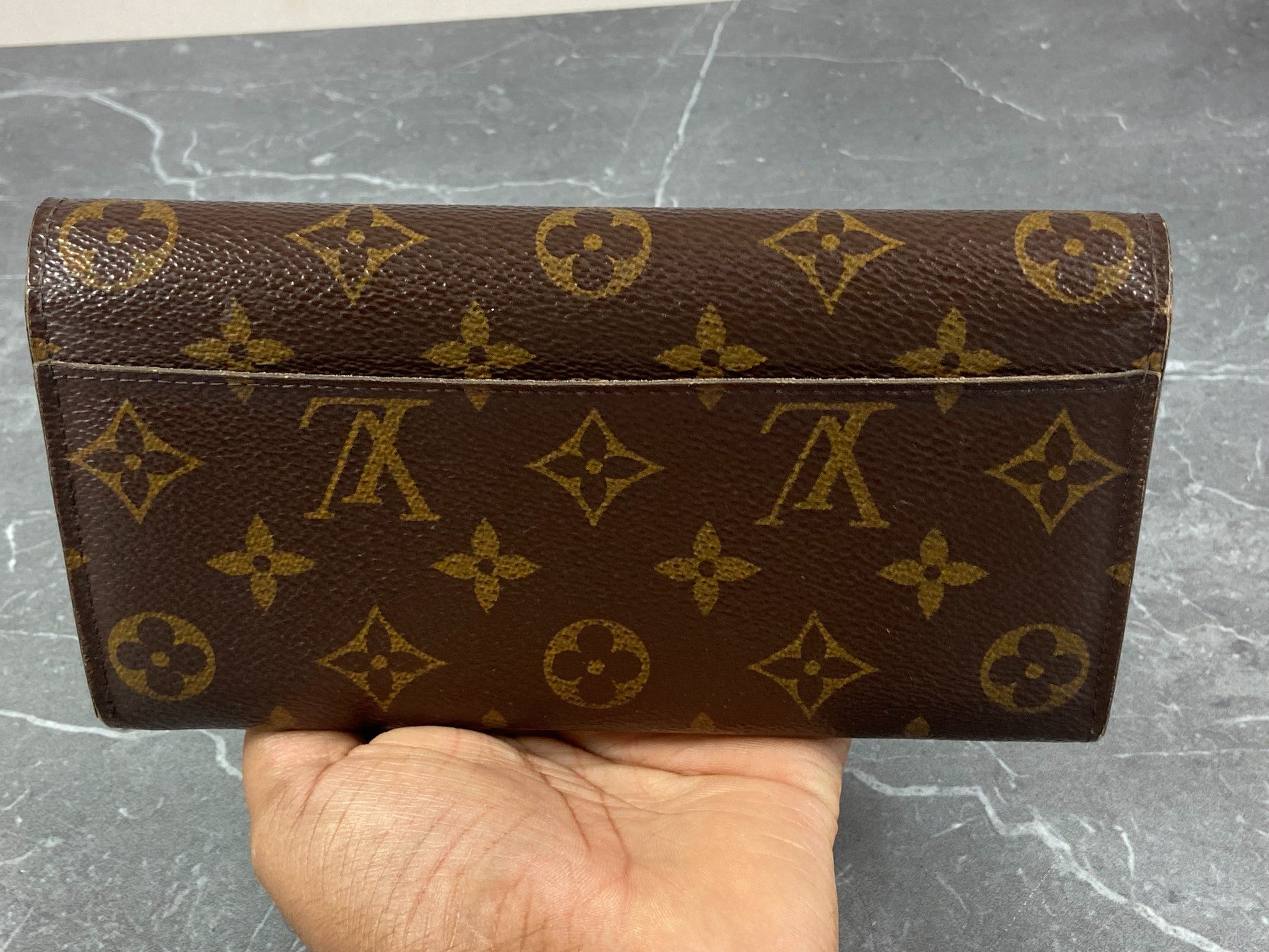 Louis Vuitton Sarah Wallet Monogram Canvas