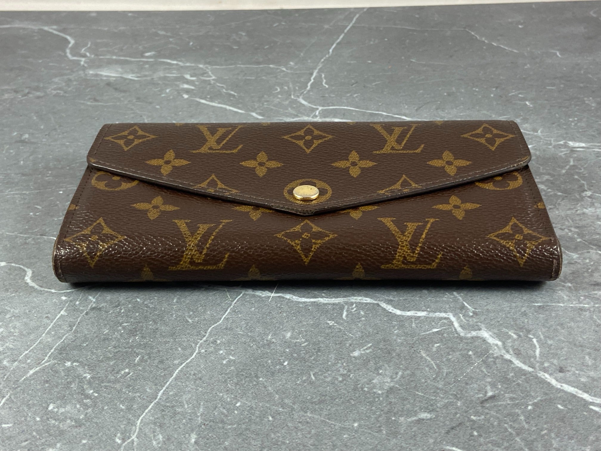 Louis Vuitton Sarah Wallet Monogram Canvas