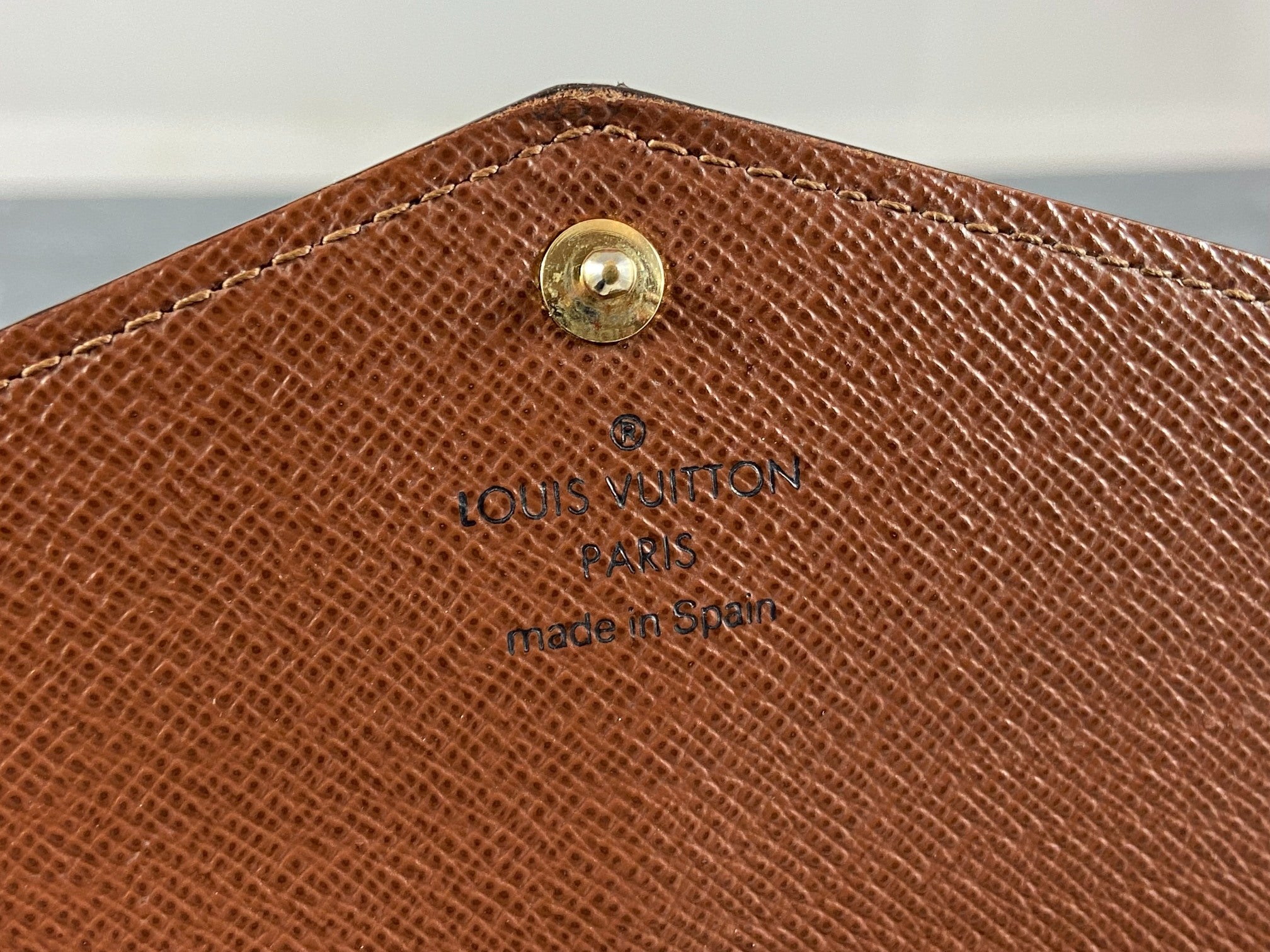 Louis Vuitton Sarah Wallet Monogram Canvas