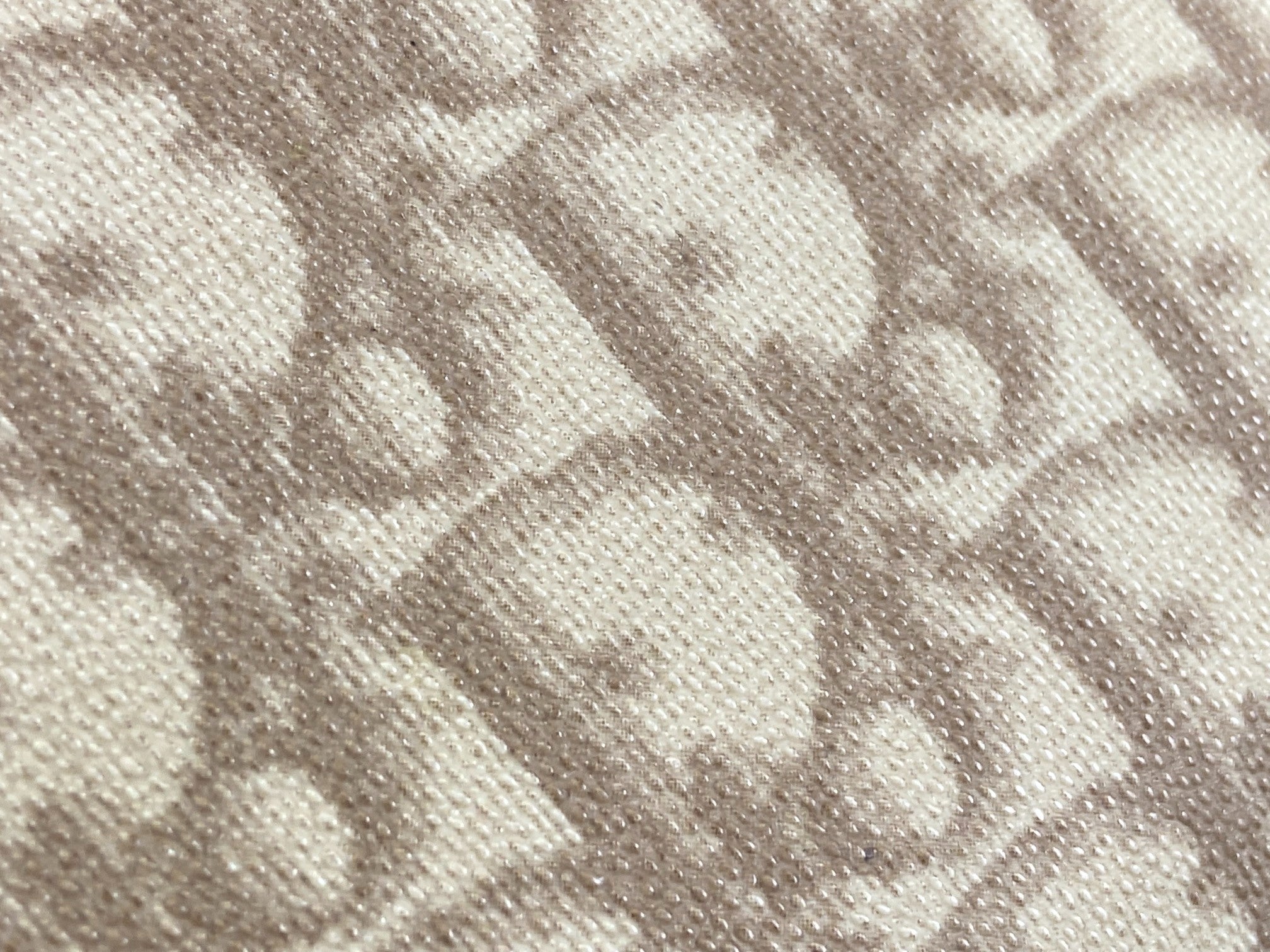 Christian Dior Heart Long Wallet beige Trotter Monogram