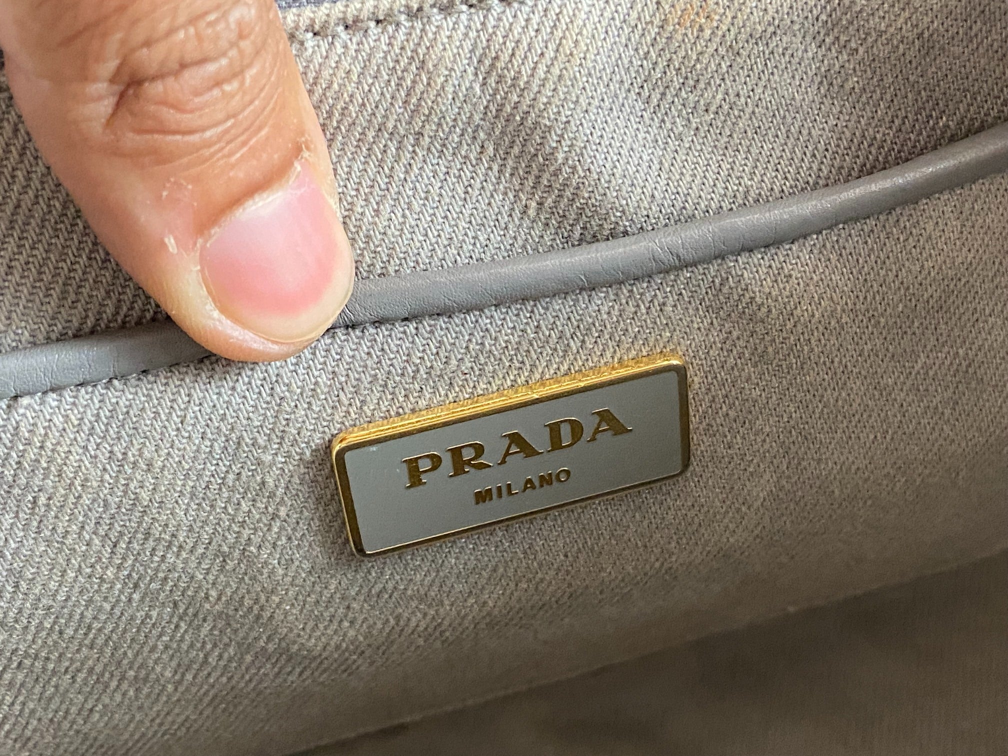 Prada Canapa Tote Bag Black