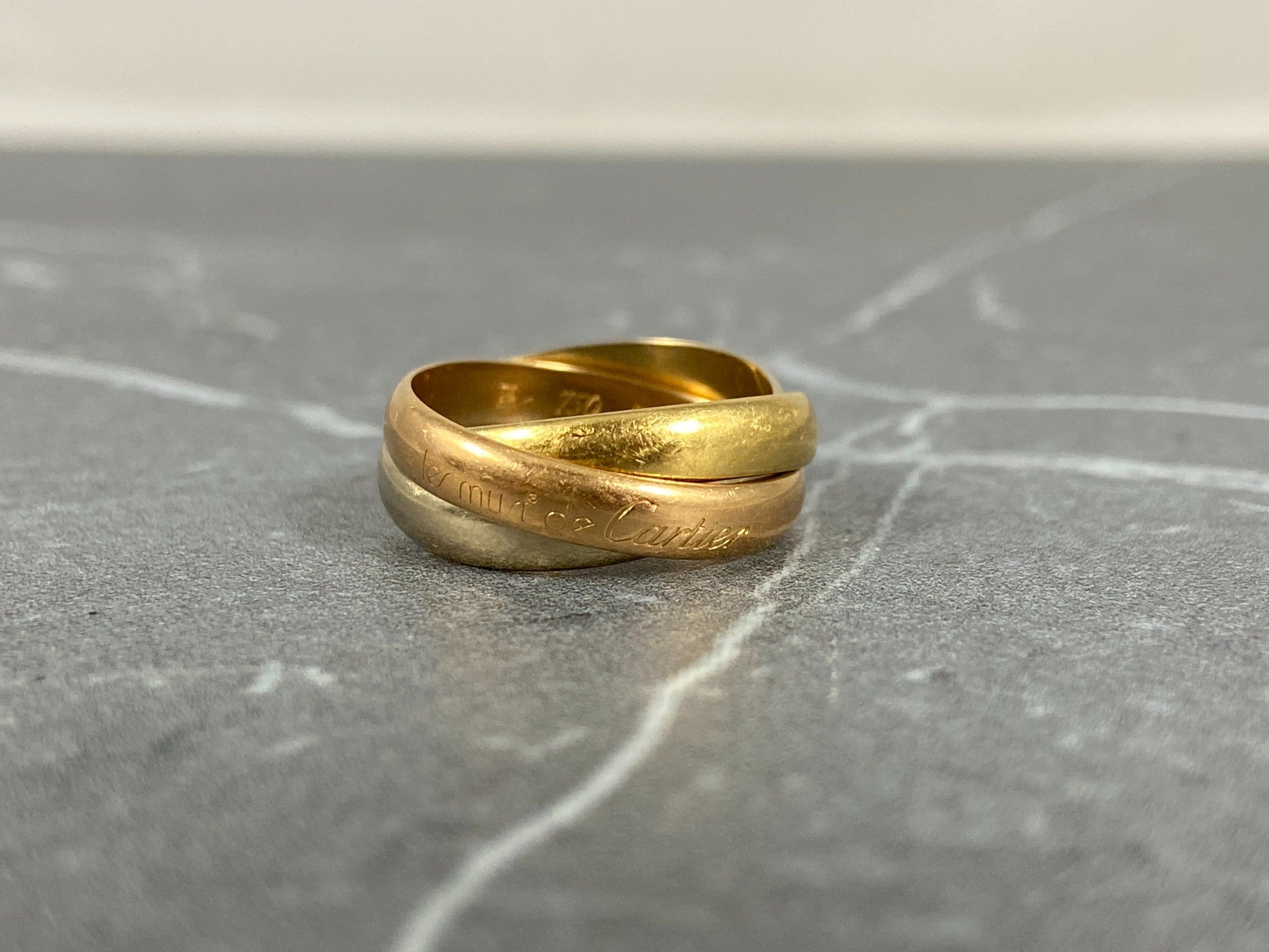 Cartier Must De Cartier Trinity Ring Size 51