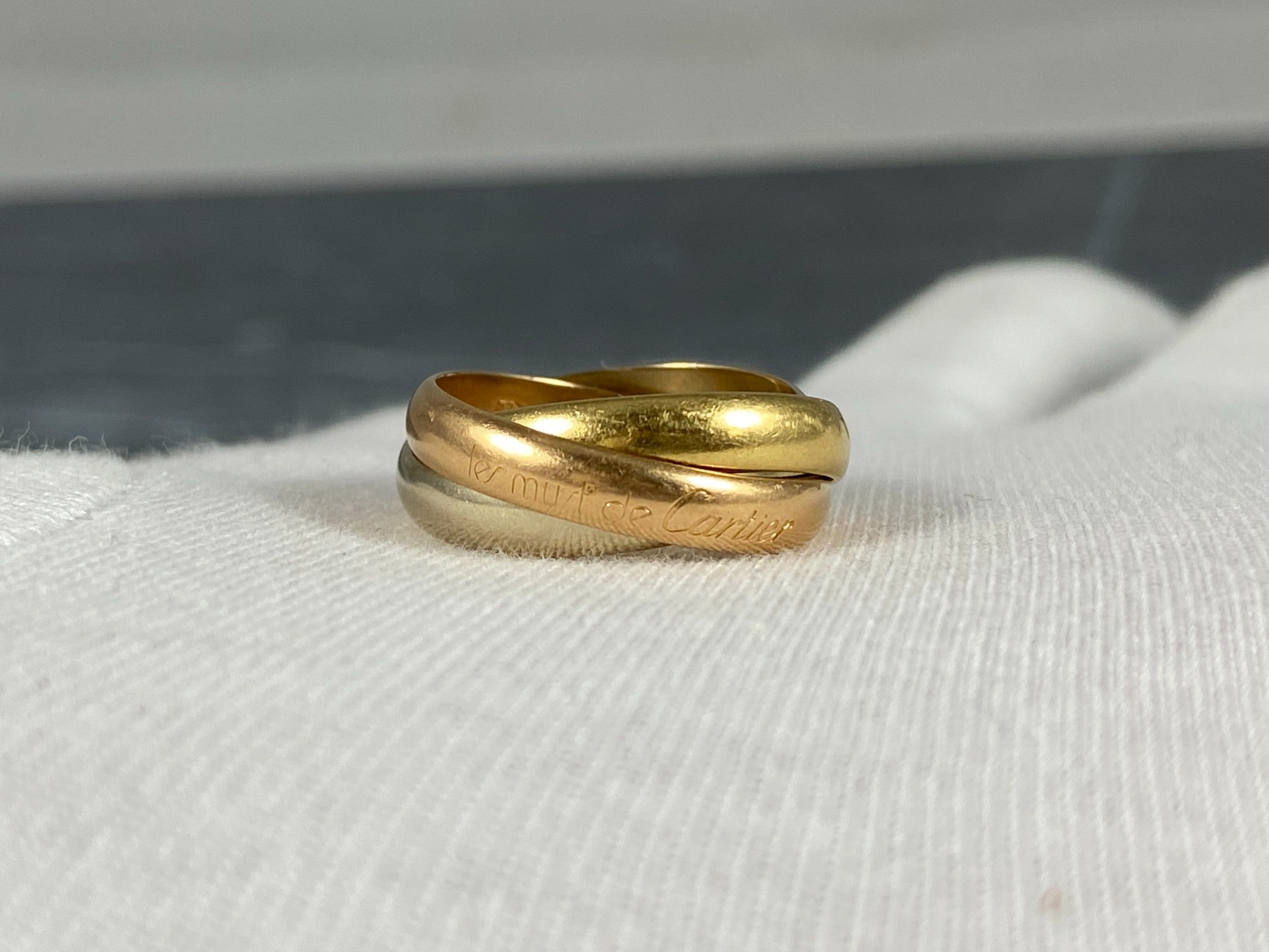 Cartier Must De Cartier Trinity Ring Size 51