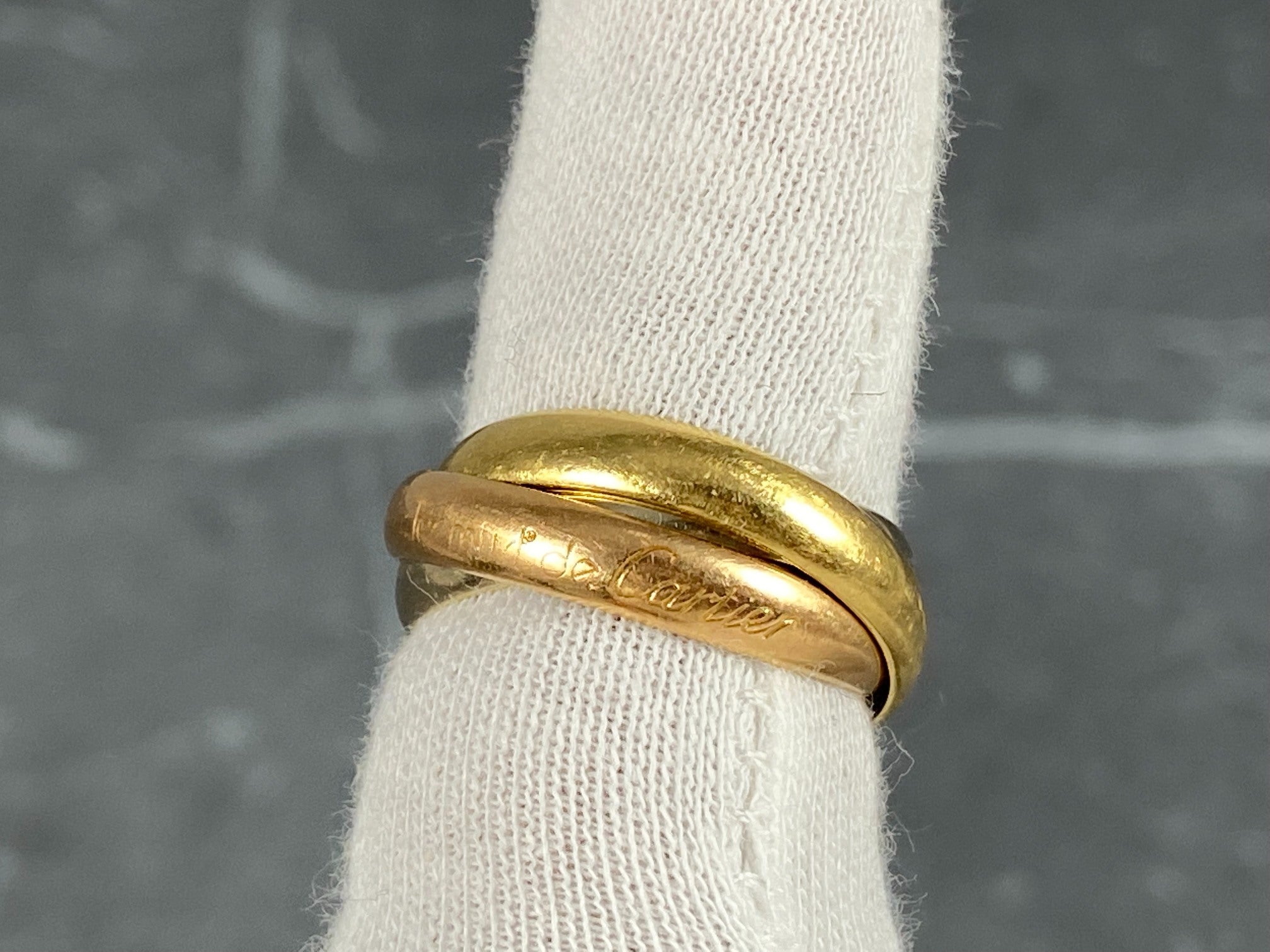 Cartier Must De Cartier Trinity Ring Size 51