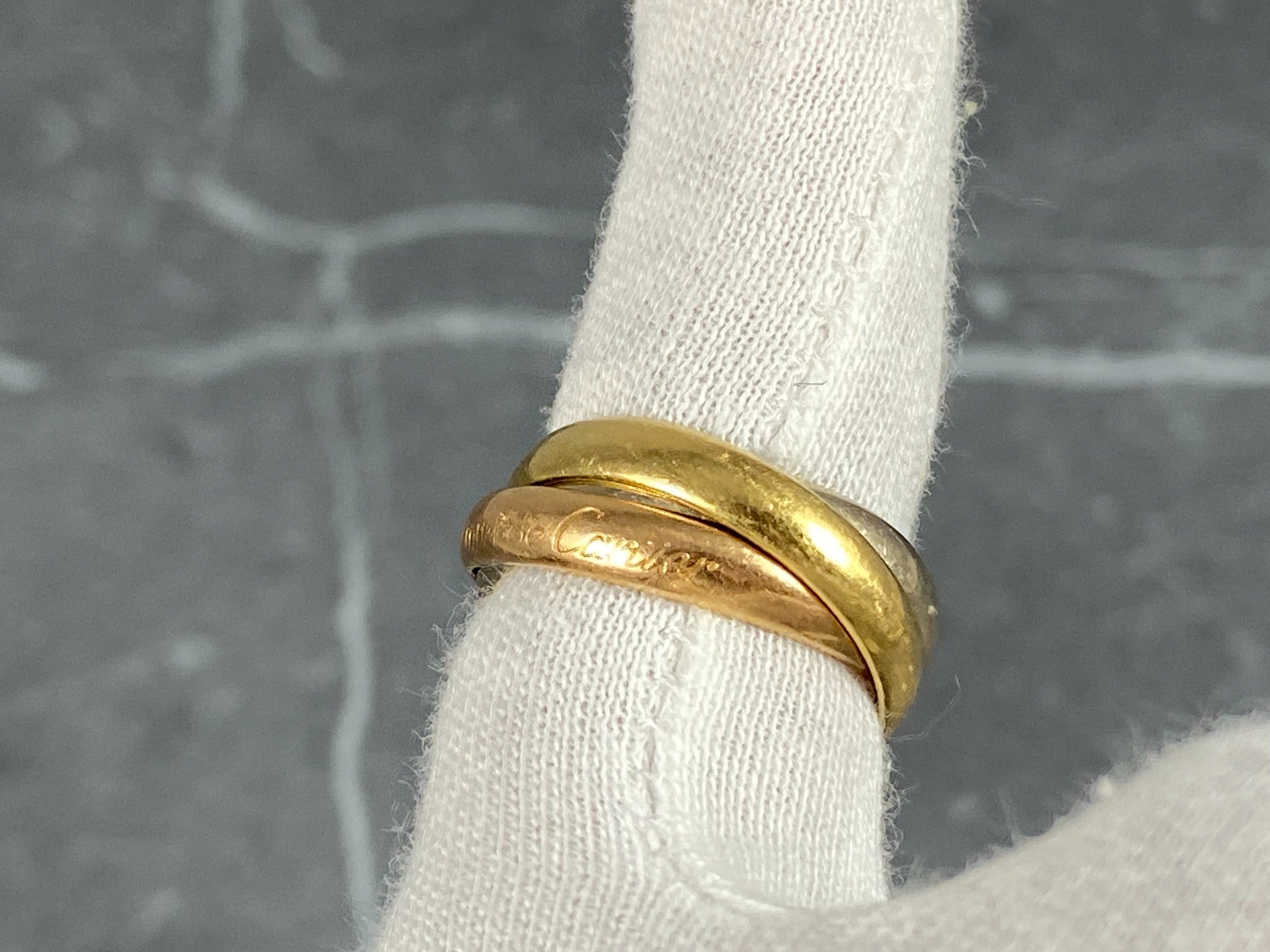 Cartier Must De Cartier Trinity Ring Size 51