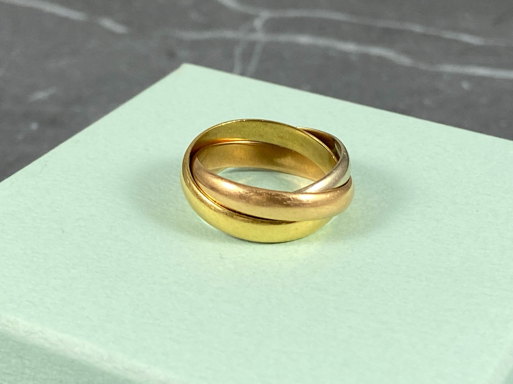 Cartier Must De Cartier Trinity Ring Size 51