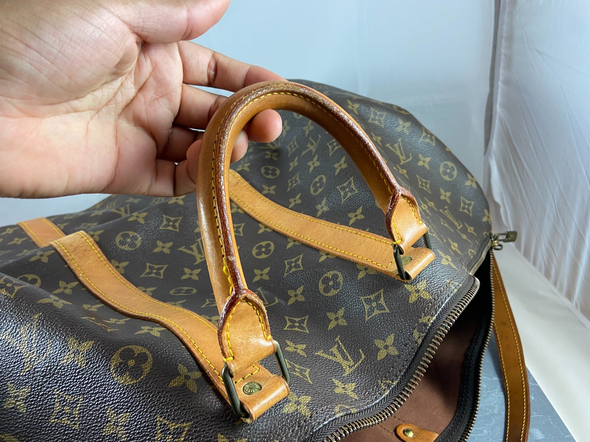 Louis Vuitton Keepall 60 Bandoulière Monogram Canvas
