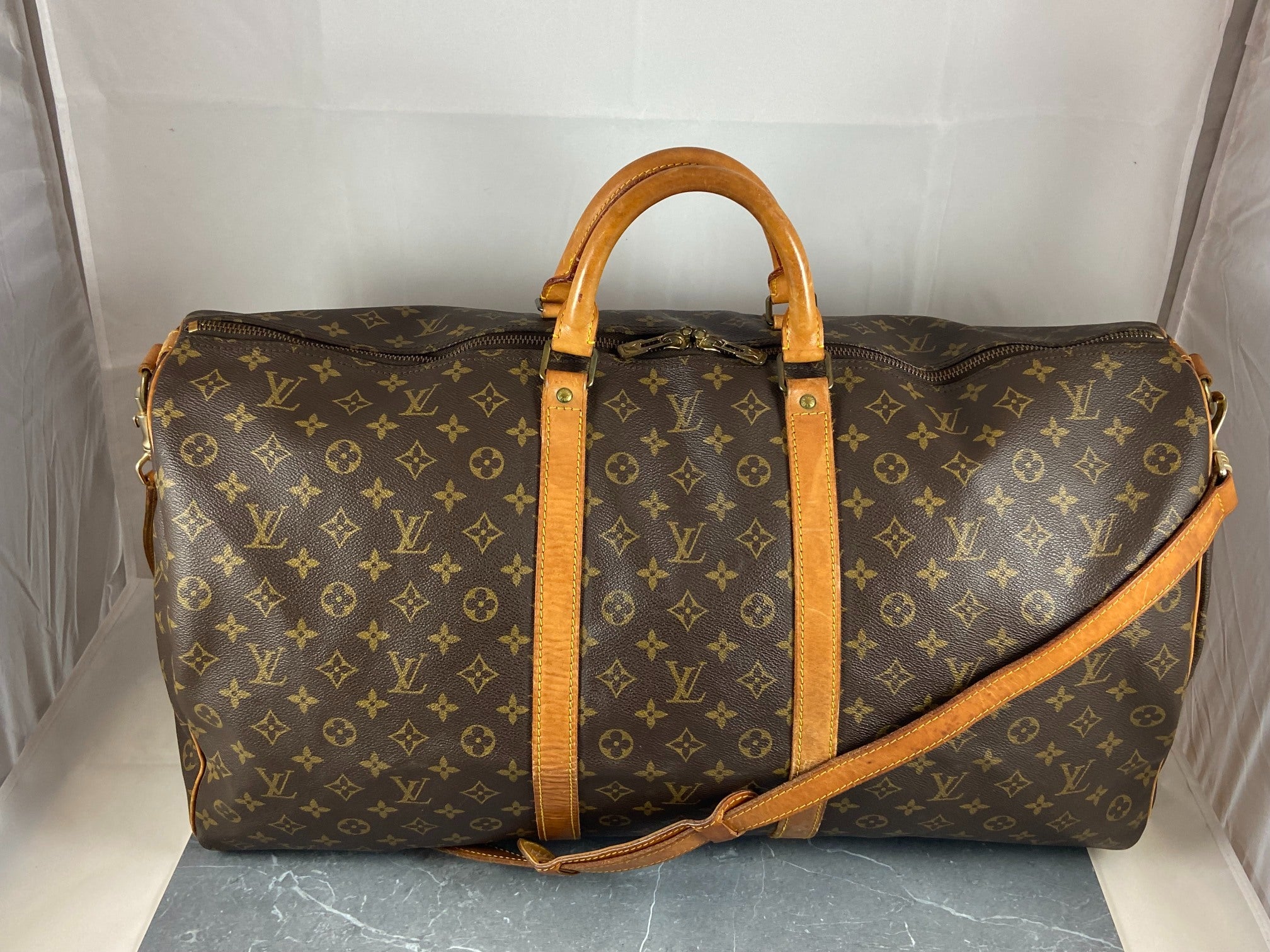 Louis Vuitton Keepall 60 Bandoulière Monogram Canvas