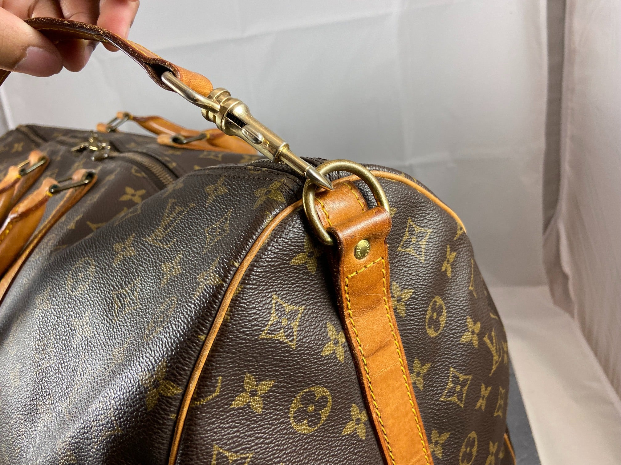 Louis Vuitton Keepall 60 Bandoulière Monogram Canvas