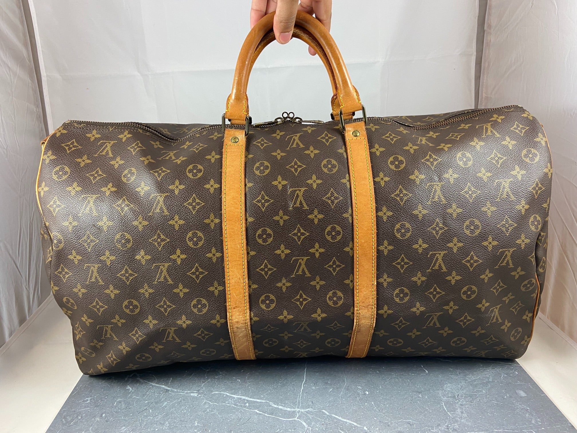 Louis Vuitton Keepall 60 Bandoulière Monogram Canvas