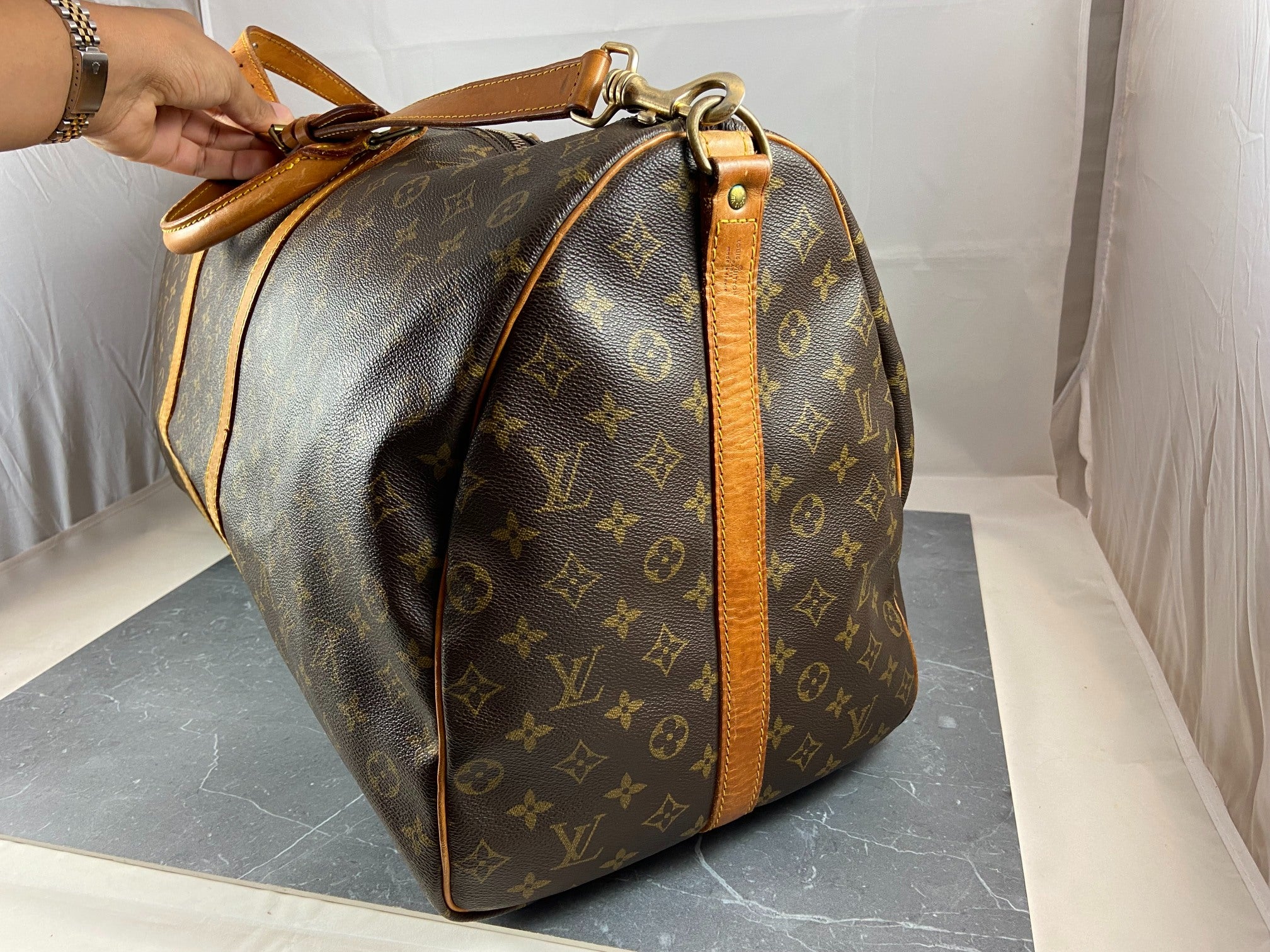 Louis Vuitton Keepall 60 Bandoulière Monogram Canvas