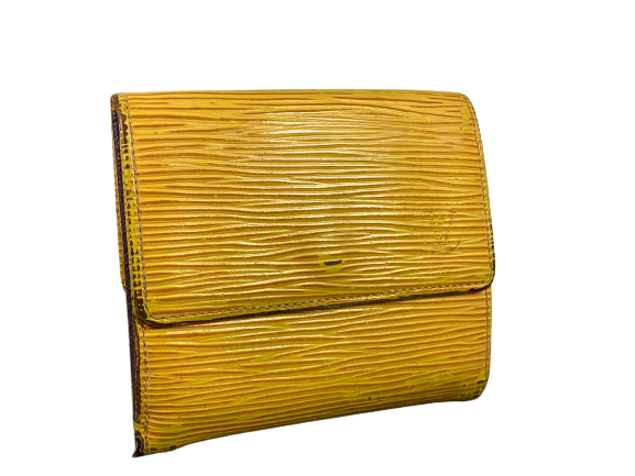 Louis Vuitton Elise Wallet Black Epi Leather