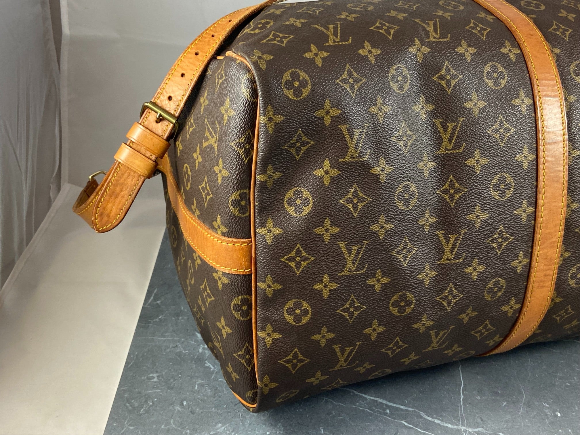 Louis Vuitton Keepall 60 Bandoulière Monogram Canvas
