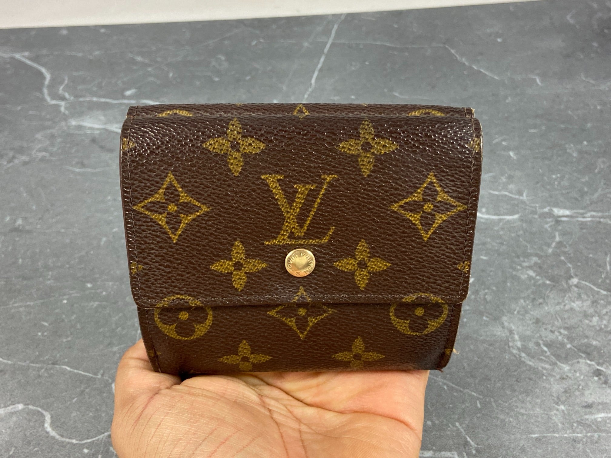 Louis Vuitton Elise Wallet Monogram Canvas