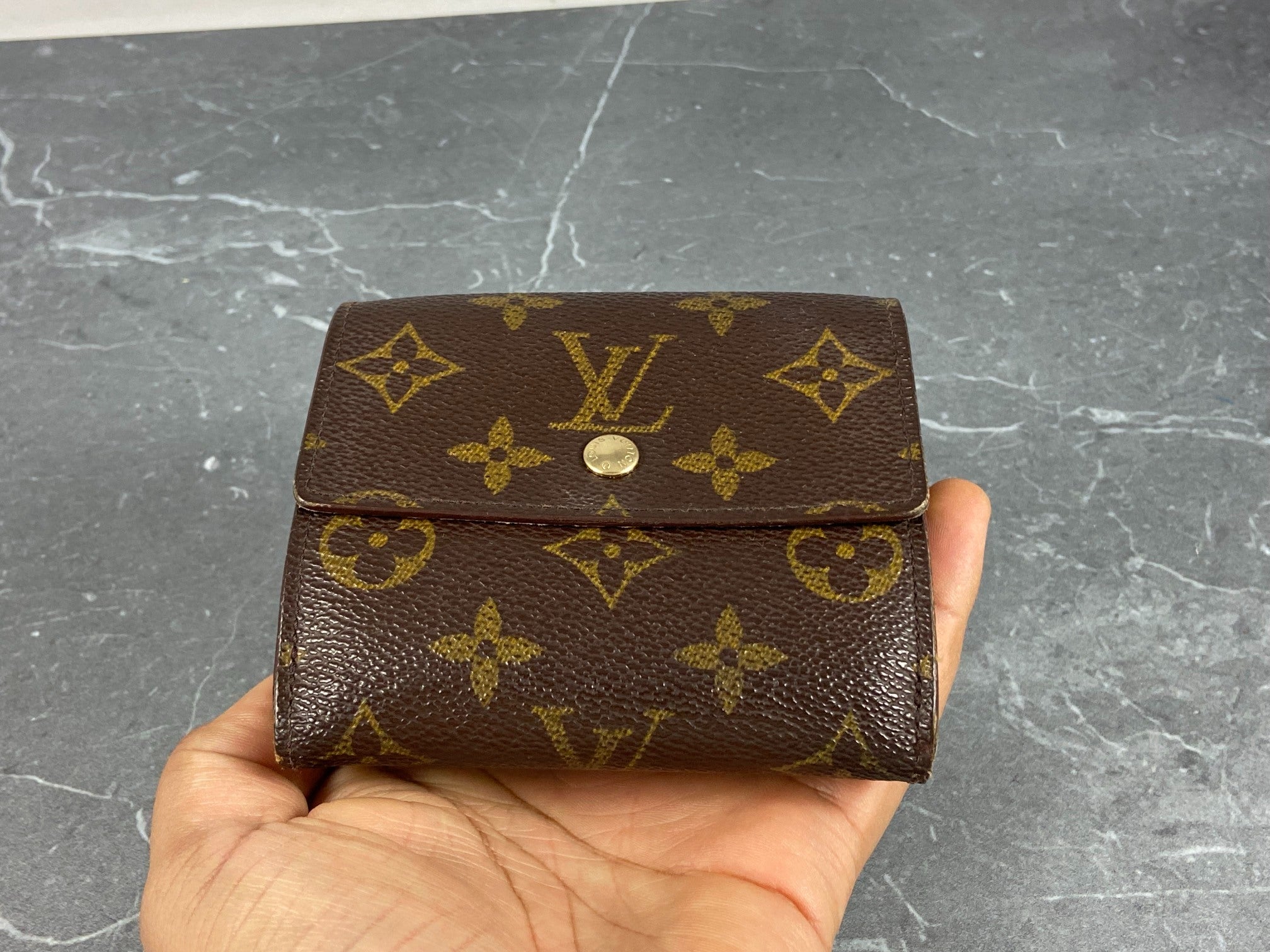 Louis Vuitton Elise Wallet Monogram Canvas