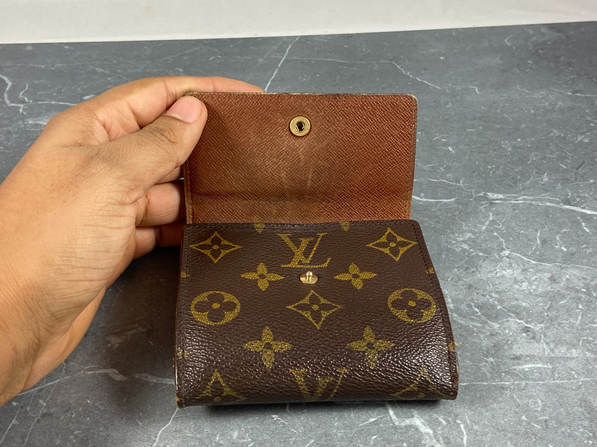 Louis Vuitton Elise Wallet Monogram Canvas