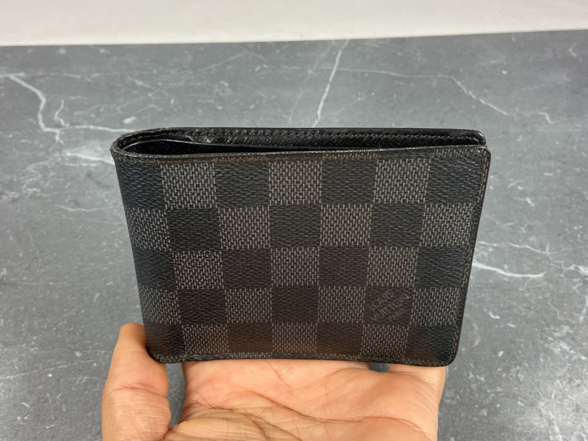 Louis Vuitton Multiple Wallet Damier Graphite Canvas