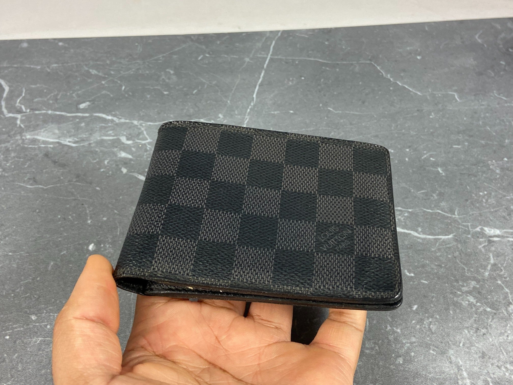 Louis Vuitton Multiple Wallet Damier Graphite Canvas