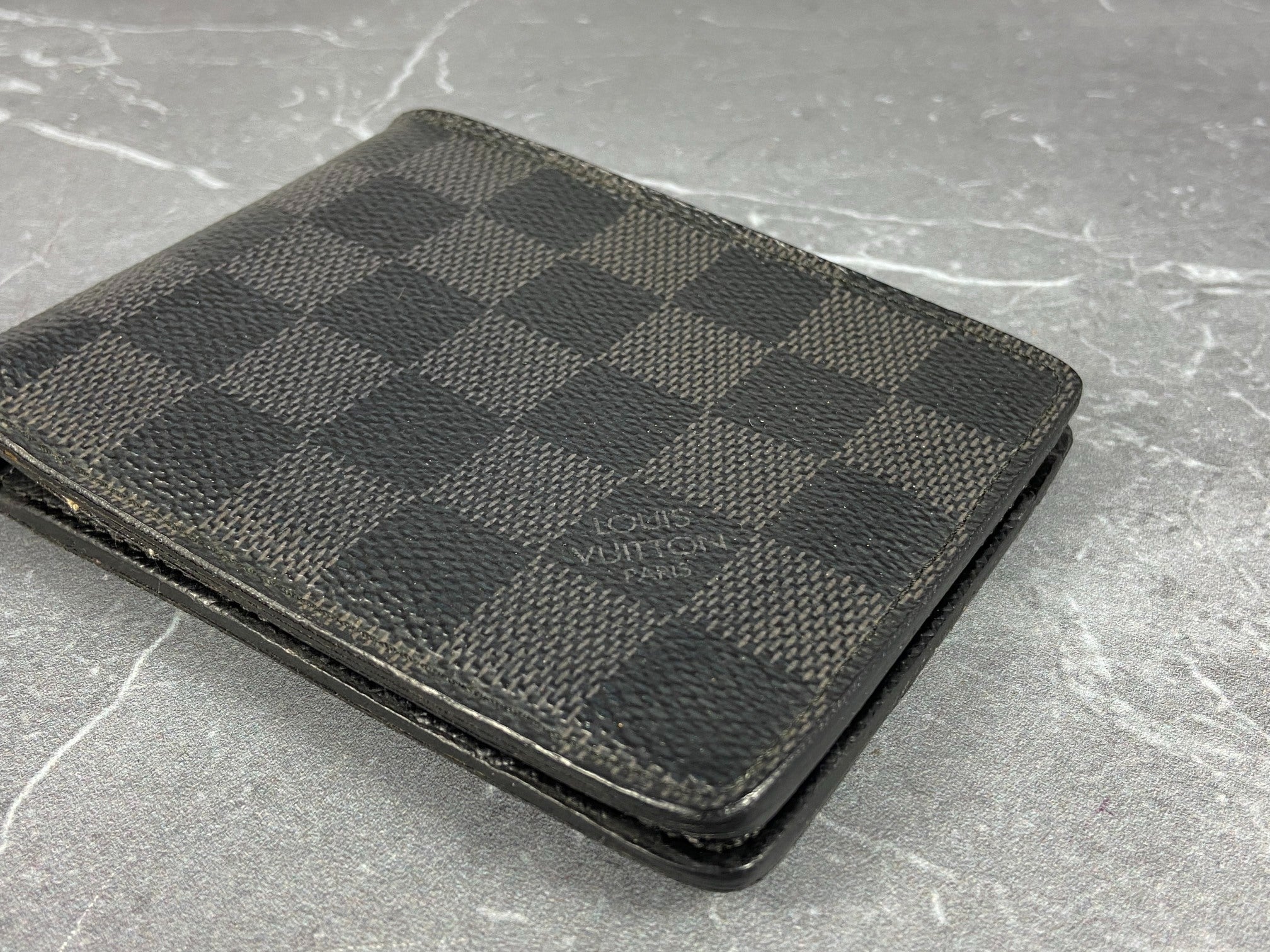 Louis Vuitton Multiple Wallet Damier Graphite Canvas