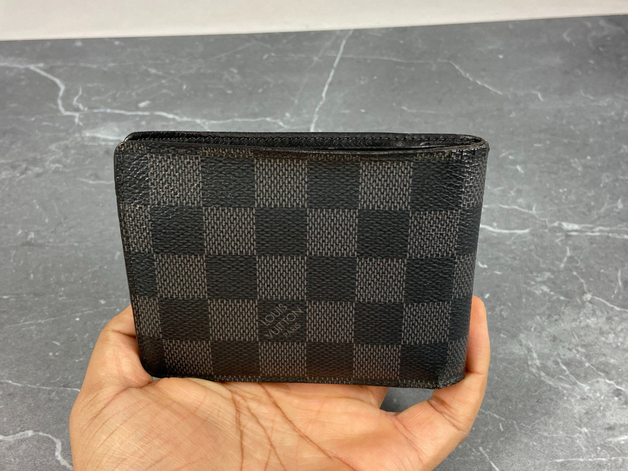 Louis Vuitton Multiple Wallet Damier Graphite Canvas