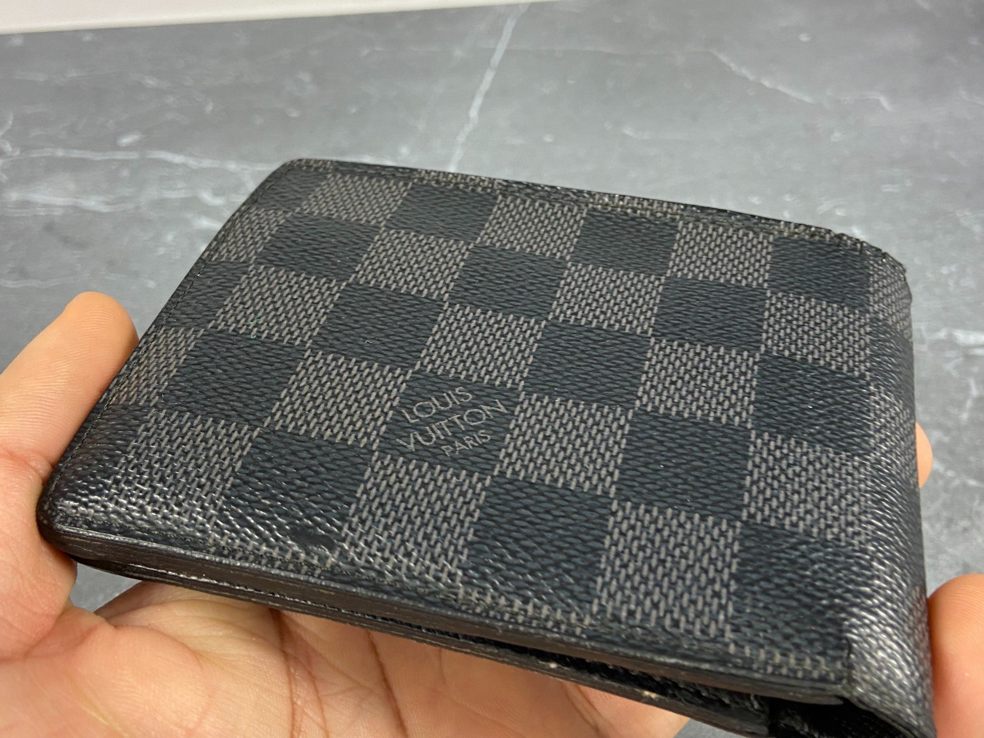 Louis Vuitton Multiple Wallet Damier Graphite Canvas