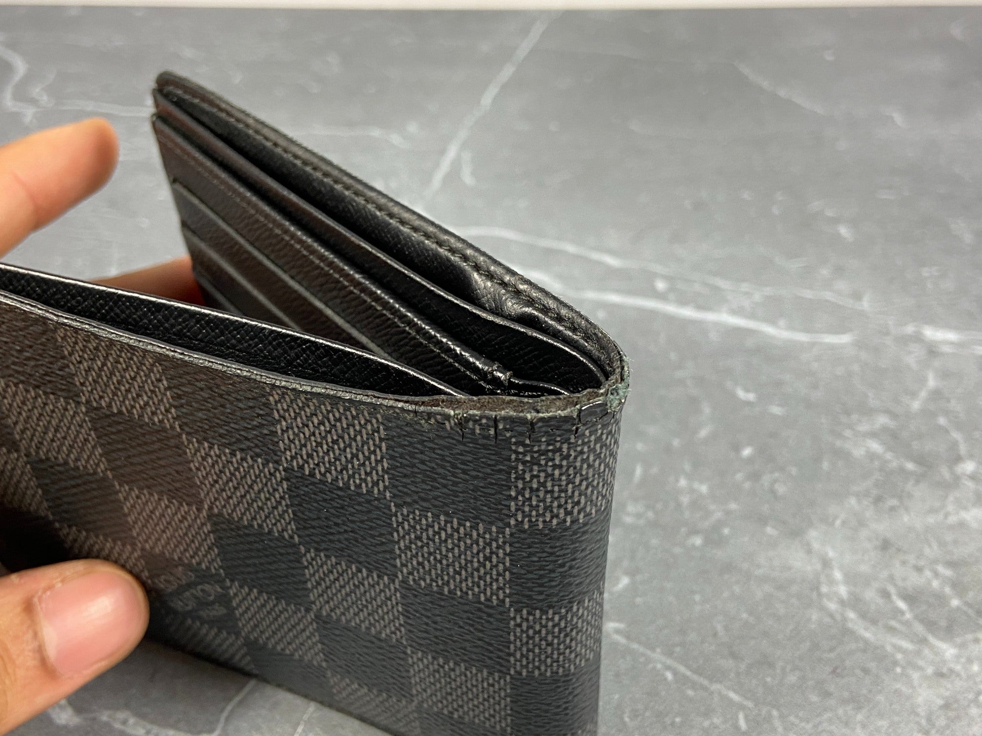 Louis Vuitton Multiple Wallet Damier Graphite Canvas