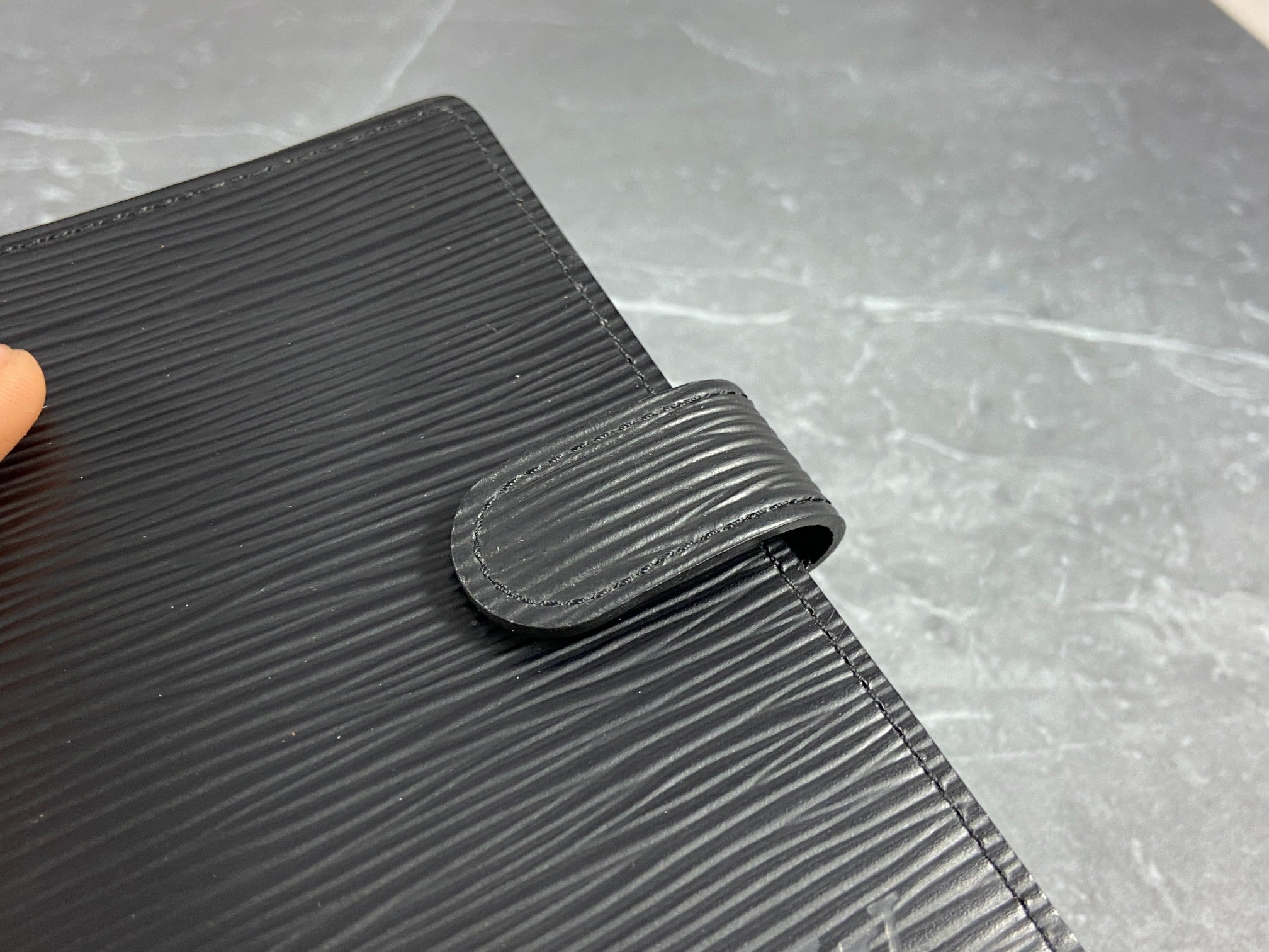 Louis Vuitton Agenda Fonctionnel PM Black Epi Leather