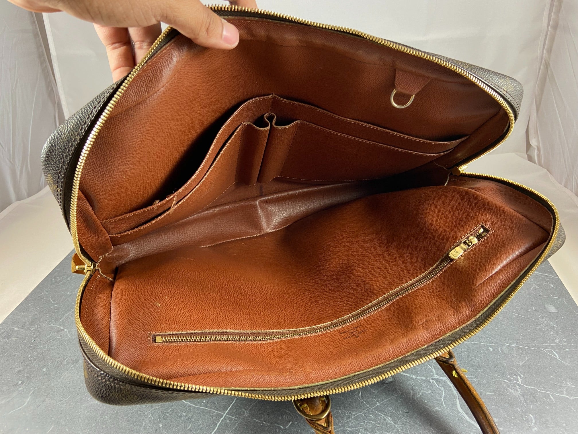 Louis Vuitton Porte Documents Voyage Monogram Canvas