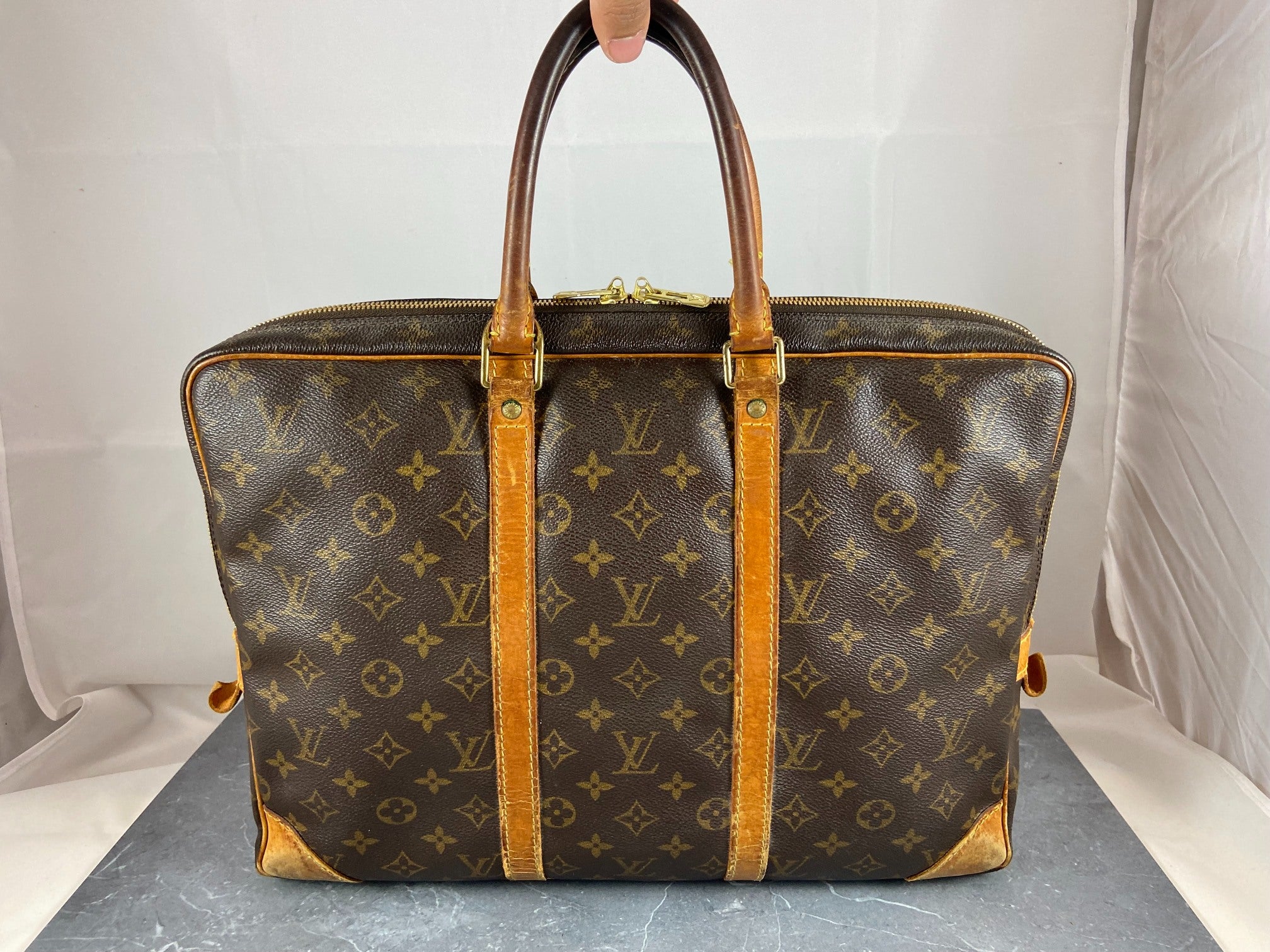 Louis Vuitton Porte Documents Voyage Monogram Canvas