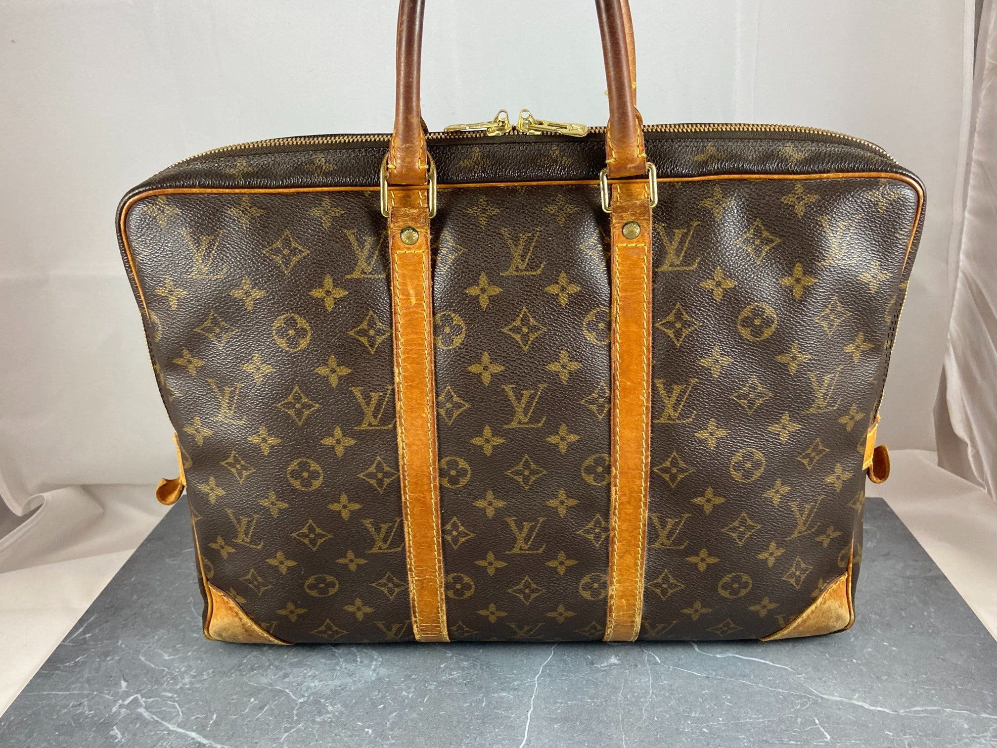 Louis Vuitton Porte Documents Voyage Monogram Canvas