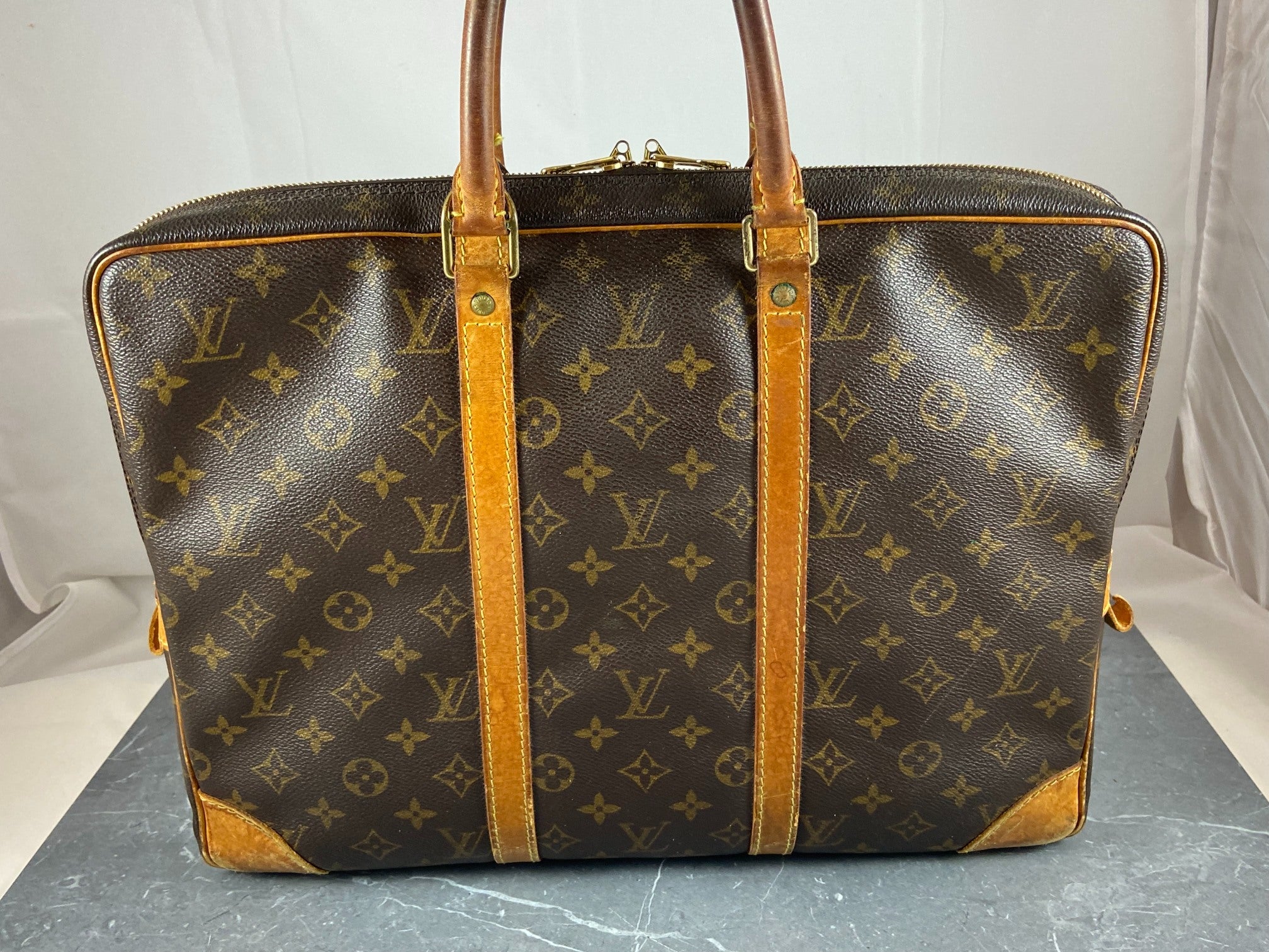 Louis Vuitton Porte Documents Voyage Monogram Canvas