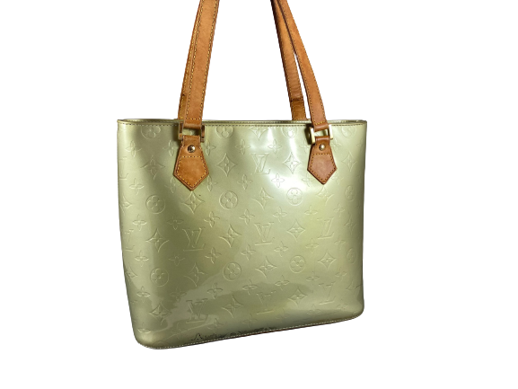 Louis Vuitton Houston Bag Black Vernis Leather