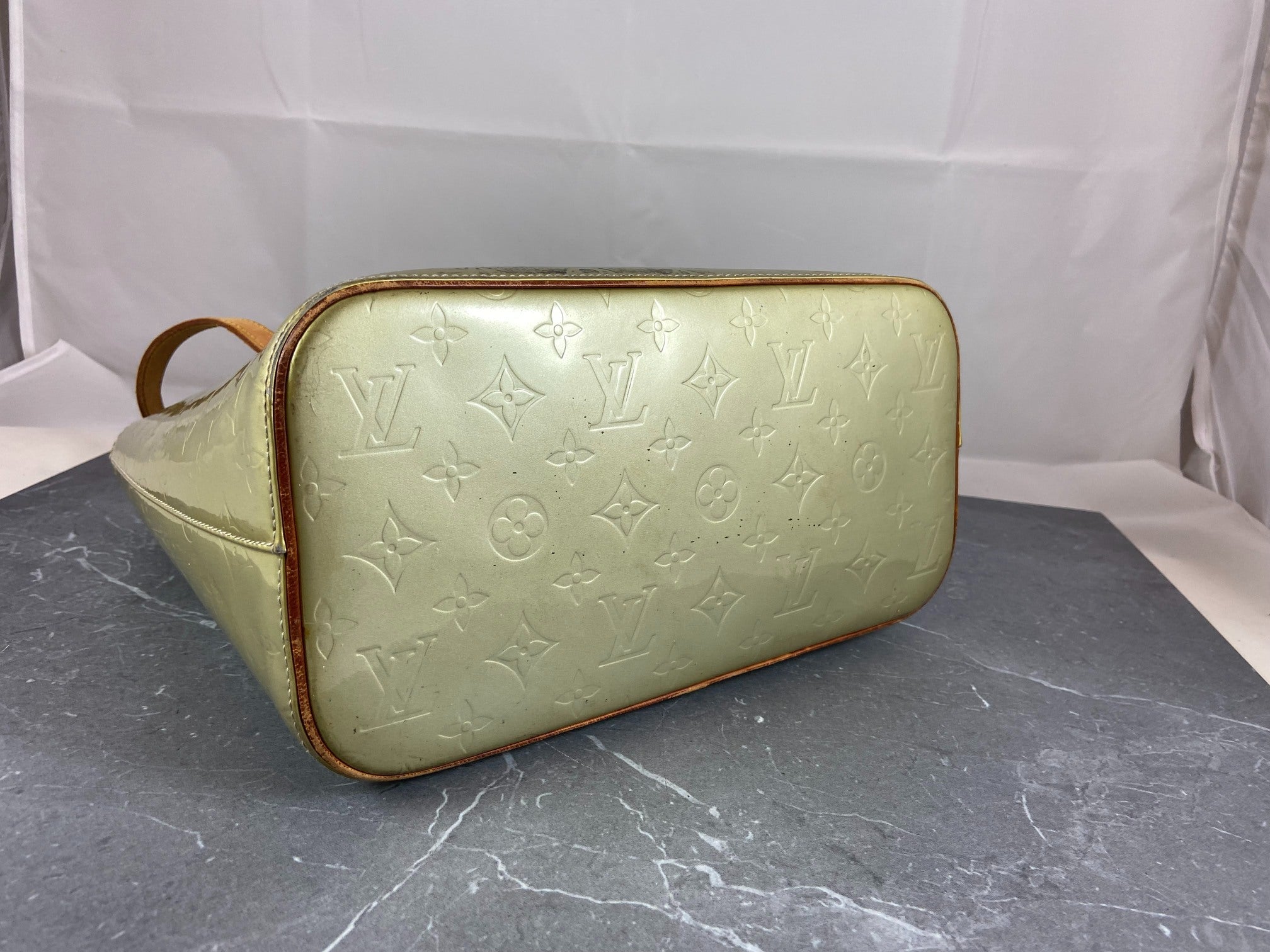 Louis Vuitton Houston Bag Black Vernis Leather