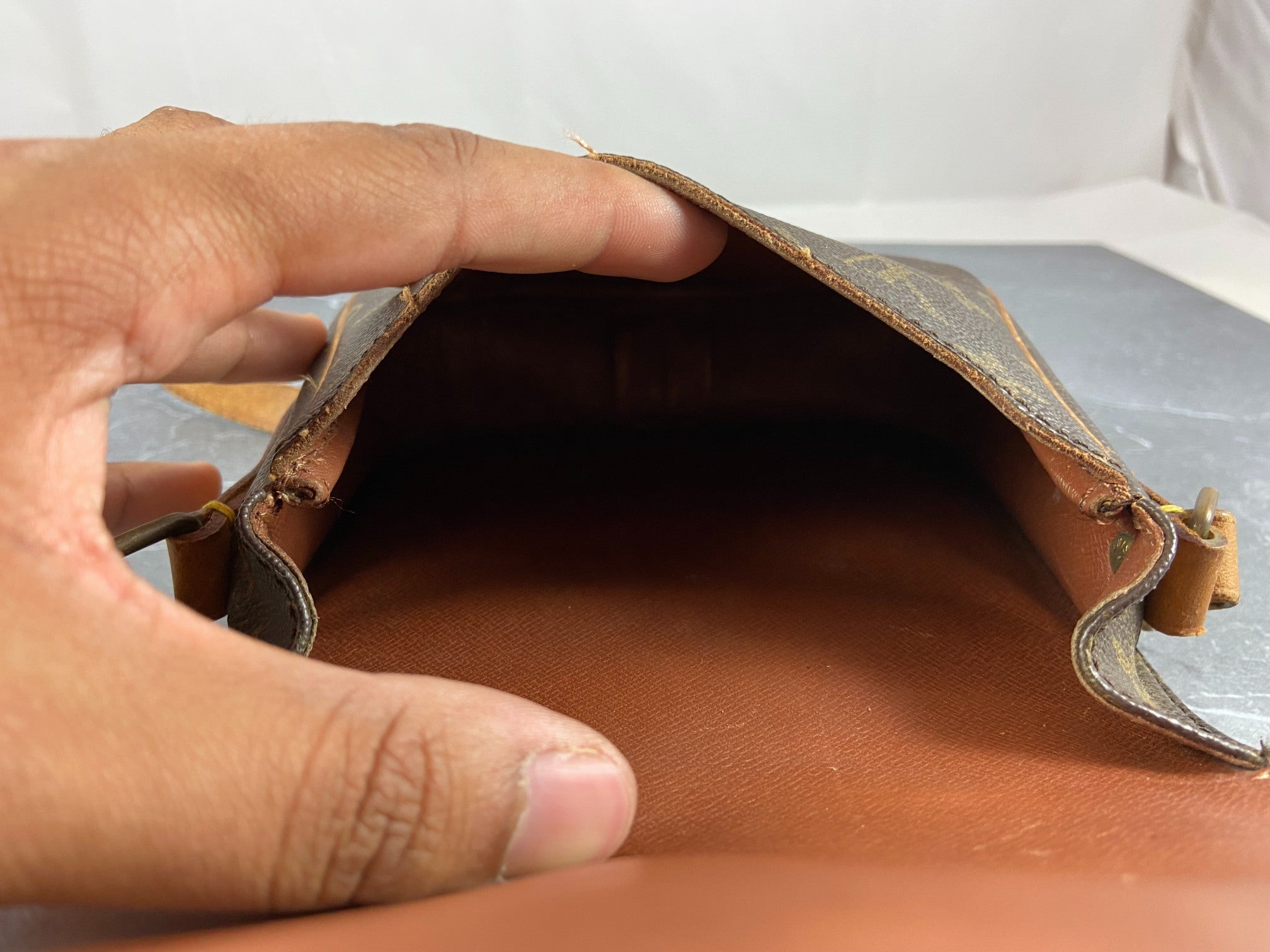 Louis Vuitton Monogram Canvas Cartouchiere Shoulder Bag