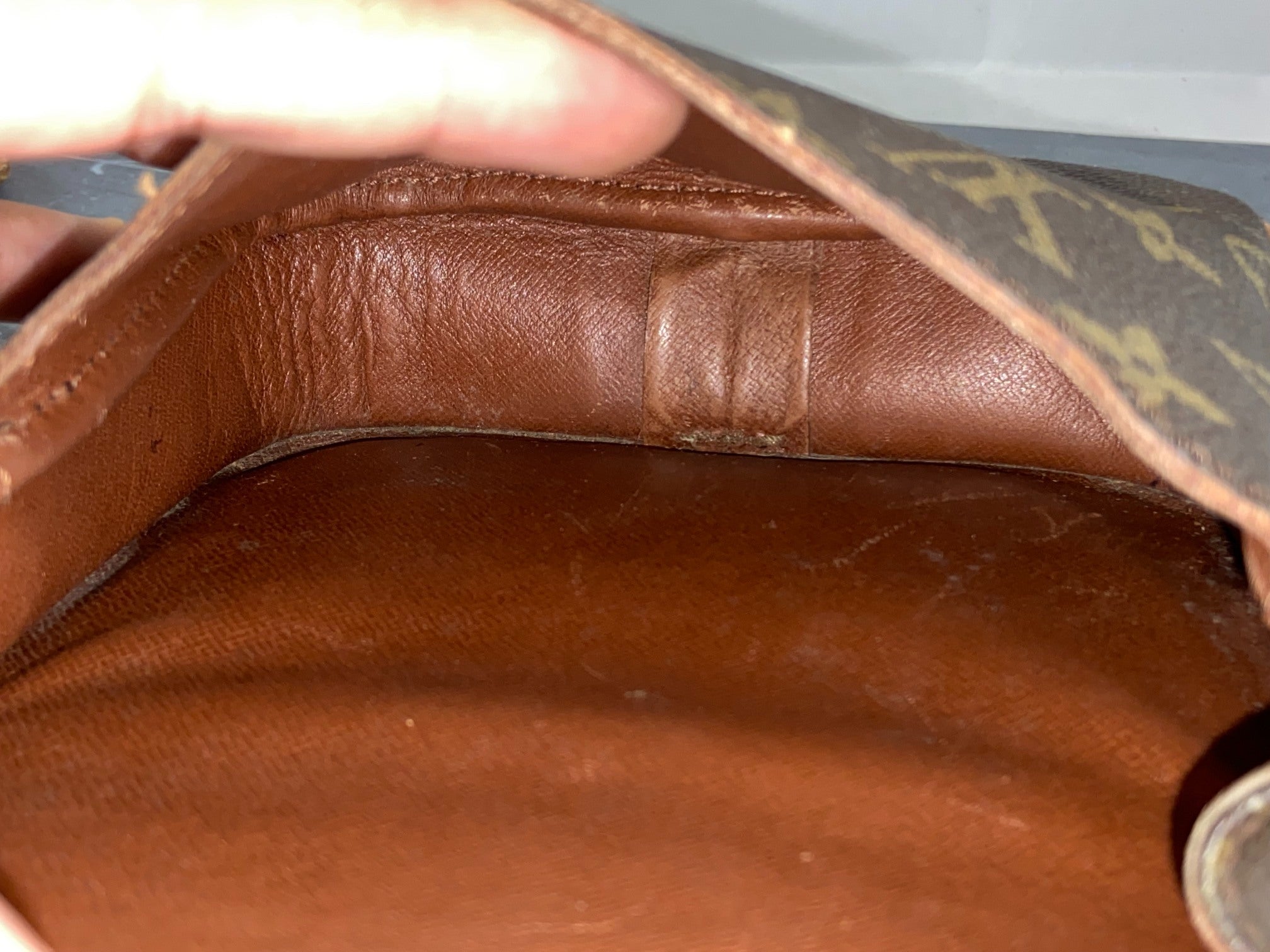 Louis Vuitton Monogram Canvas Cartouchiere Shoulder Bag