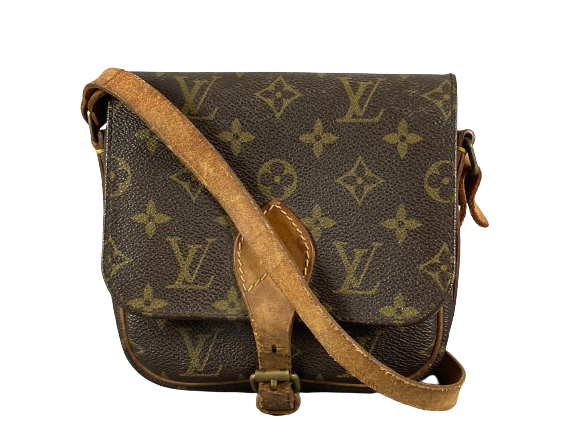Louis Vuitton Monogram Canvas Cartouchiere Shoulder Bag