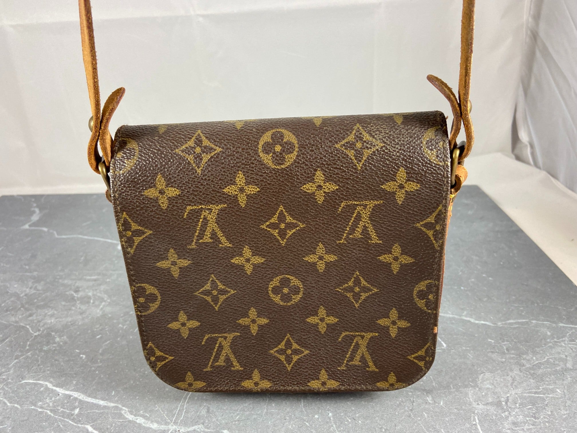 Louis Vuitton Monogram Canvas Cartouchiere Shoulder Bag
