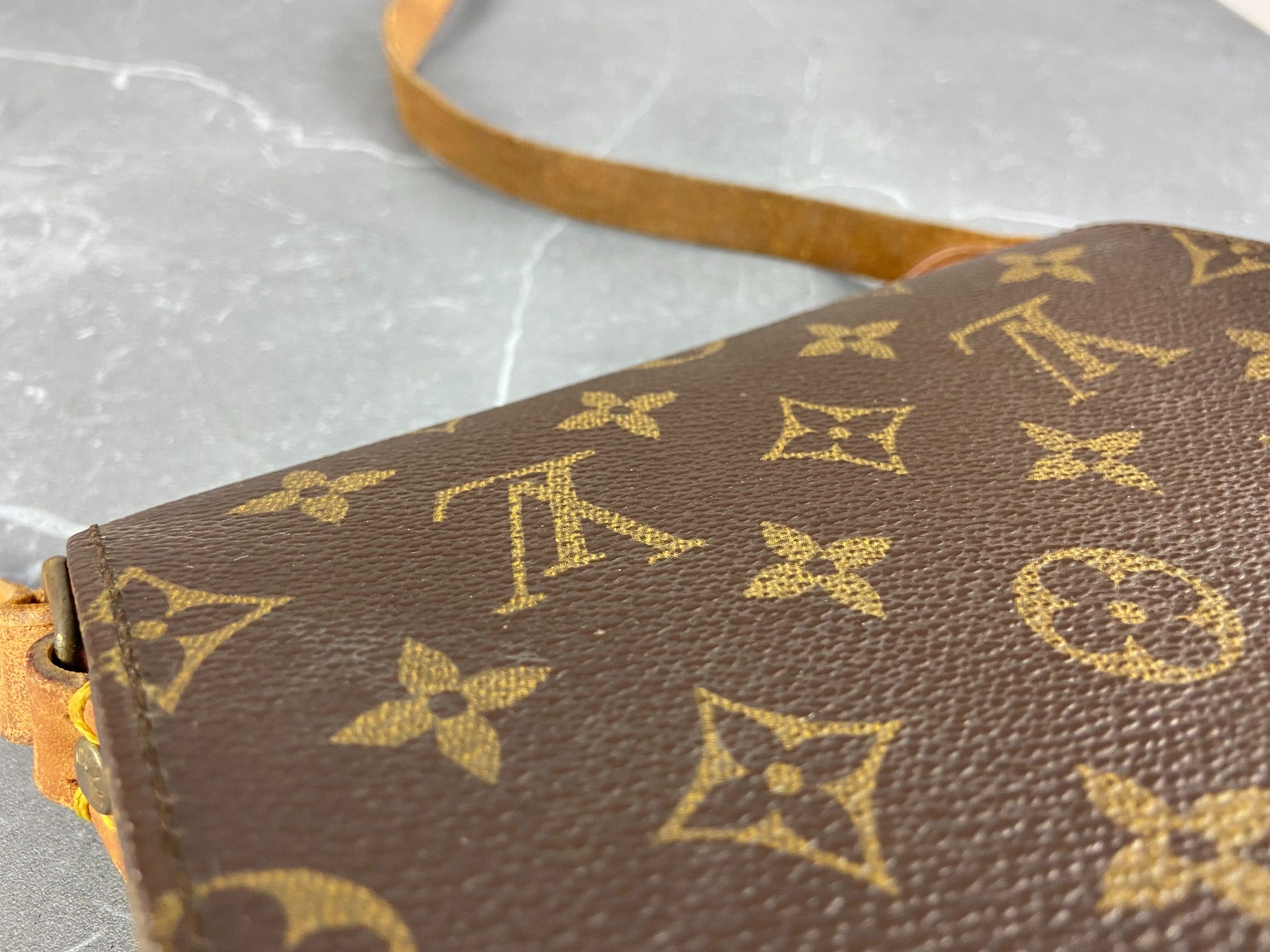 Louis Vuitton Monogram Canvas Cartouchiere Shoulder Bag