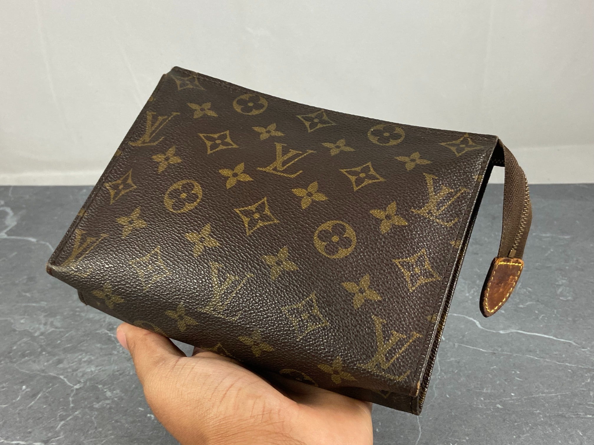 Louis Vuitton Poche Toilette 19 Monogram Canvas