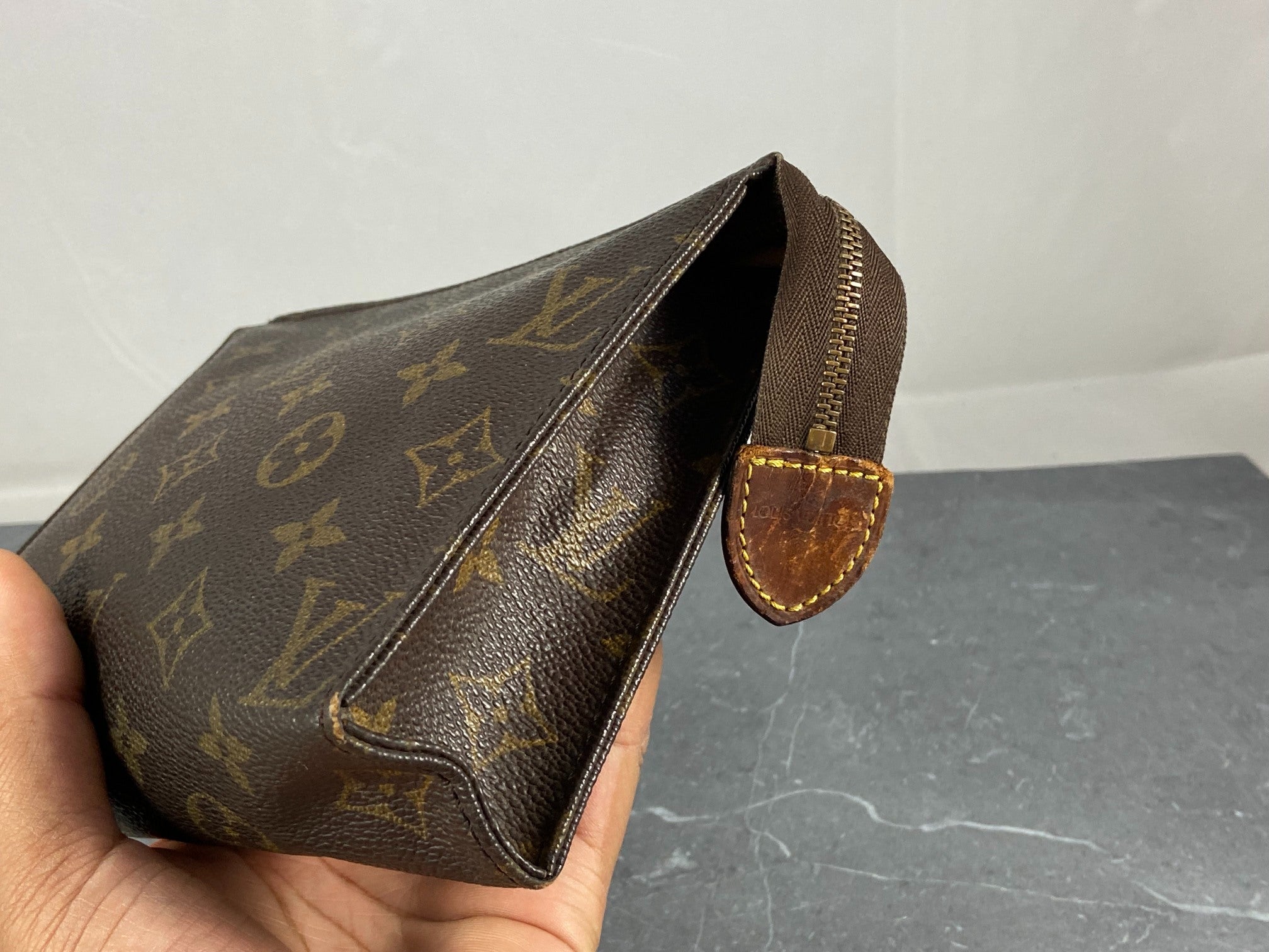 Louis Vuitton Poche Toilette 19 Monogram Canvas