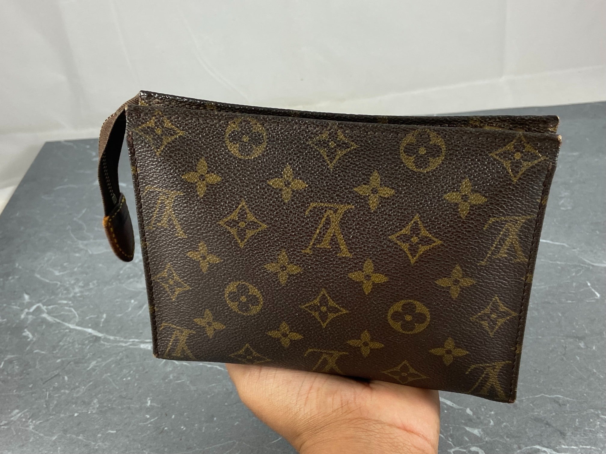 Louis Vuitton Poche Toilette 19 Monogram Canvas