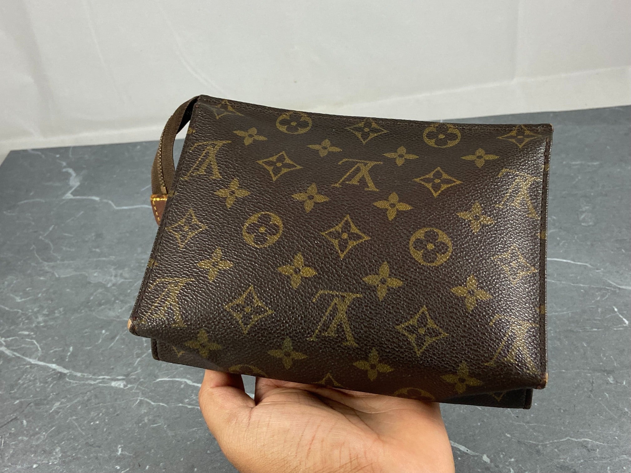 Louis Vuitton Poche Toilette 19 Monogram Canvas