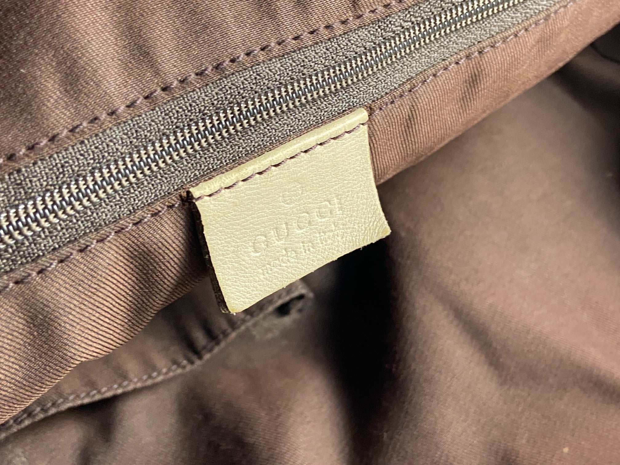 Gucci Hand / Tote Bag Beige GG Monogram