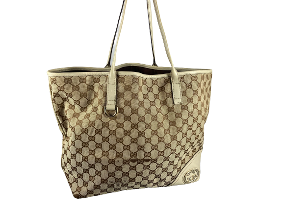 Gucci Hand / Tote Bag Beige GG Monogram