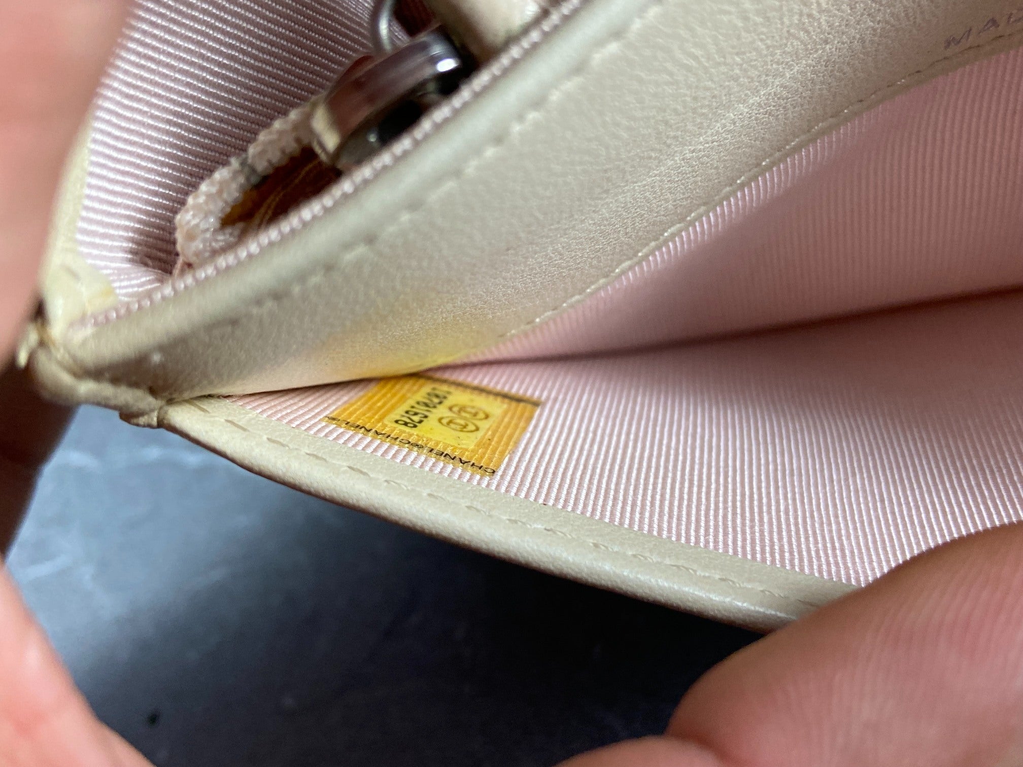 Chanel Timeless / Classic Matelasse Flap Wallet Black Leather