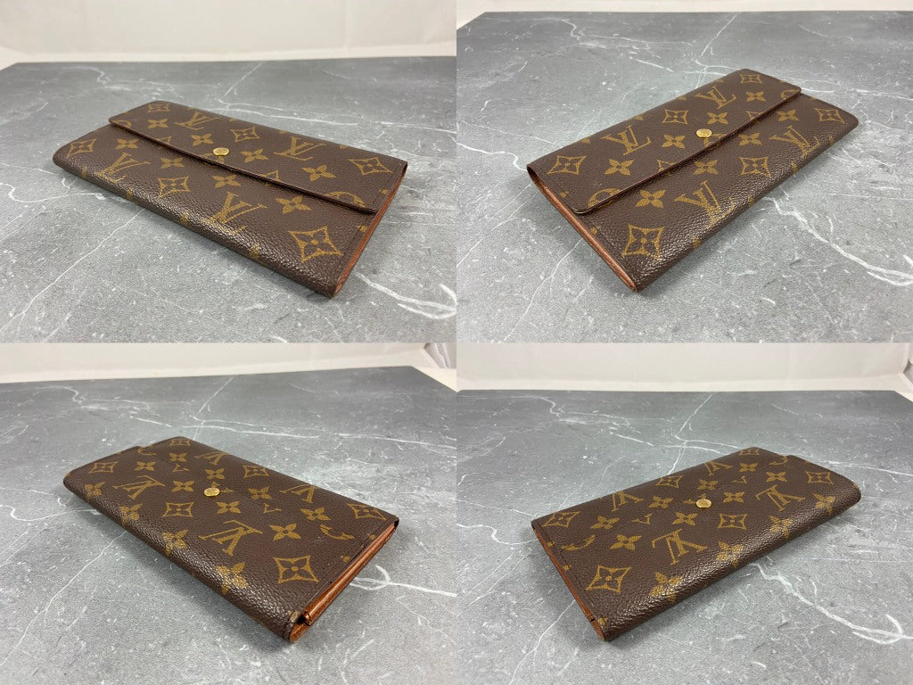Louis Vuitton Sarah Wallet Monogram Canvas