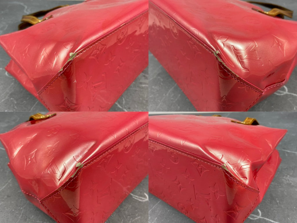 Louis Vuitton Reade PM Red Vernis Leather